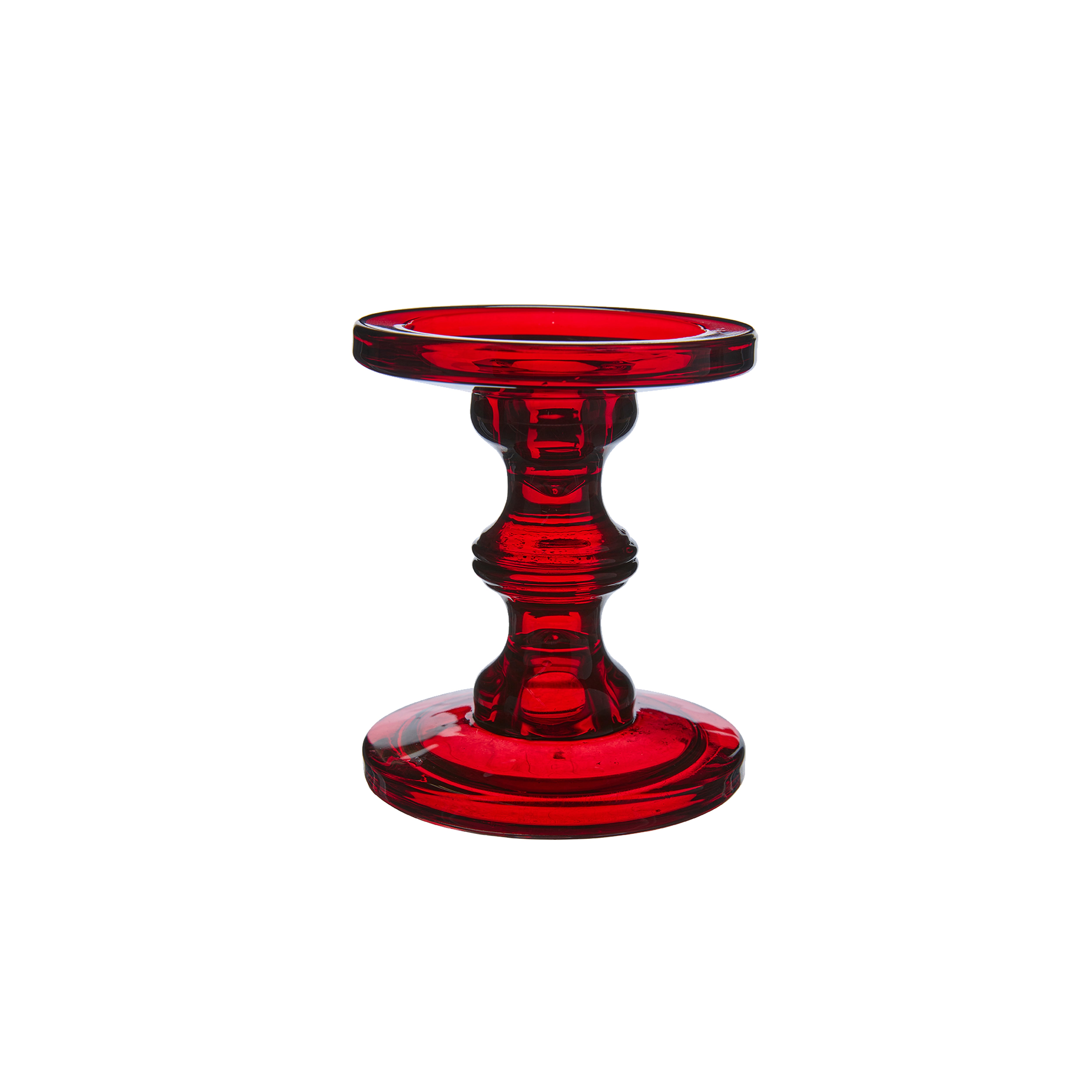 Wikholm Krista Red Candle Holder