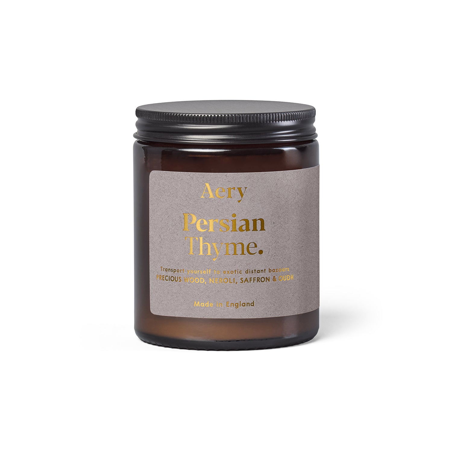 Aery Living Persian Thyme Scented Jar Candle