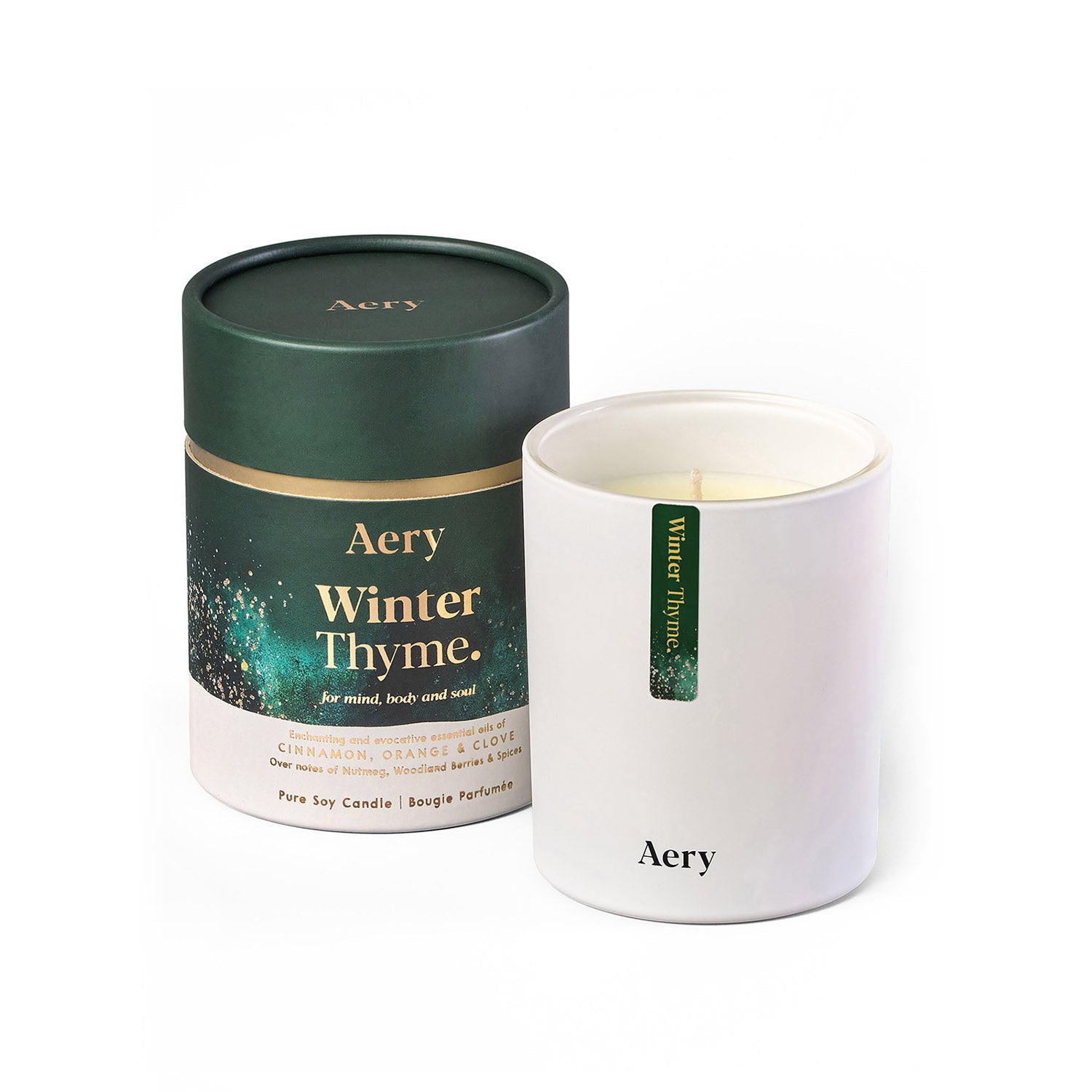 Aery Living Winter Thyme Scented Candle