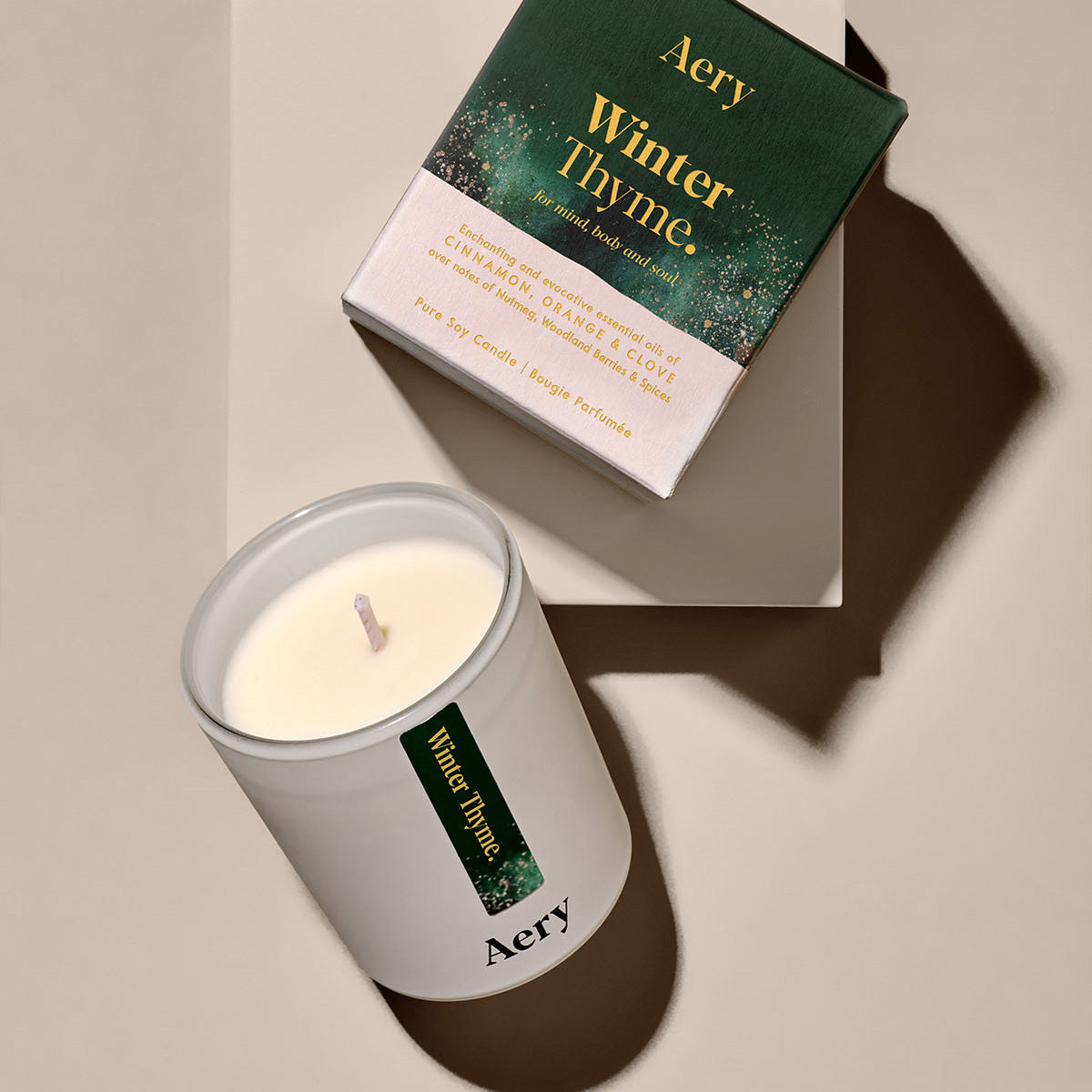 Aery Living Winter Thyme Votive Candle