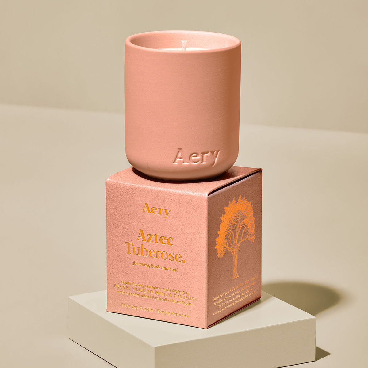 Aery Living Aztec Tuberose Votive Candle