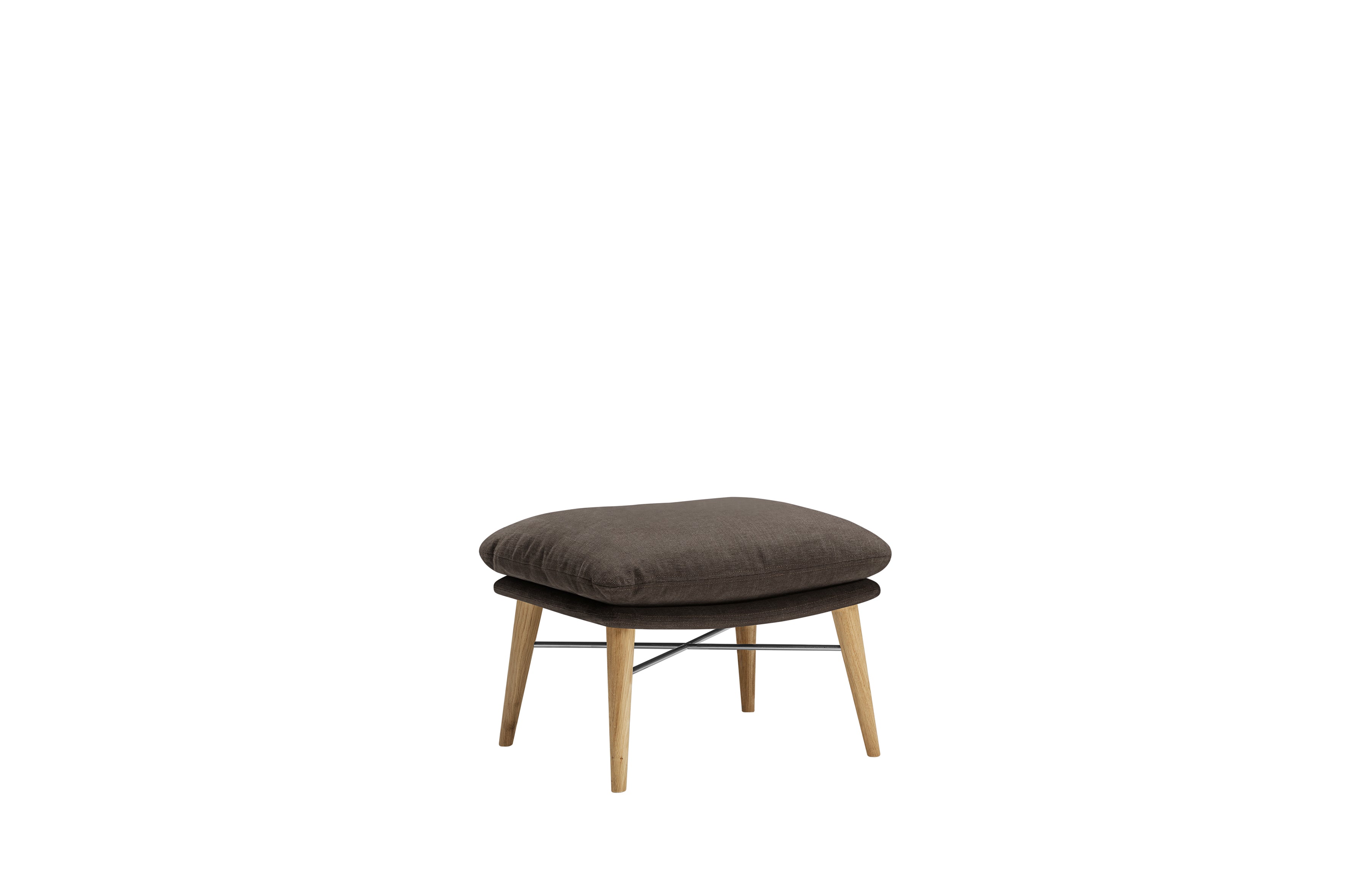 Mastrella Aida Footstool with Wooden Legs