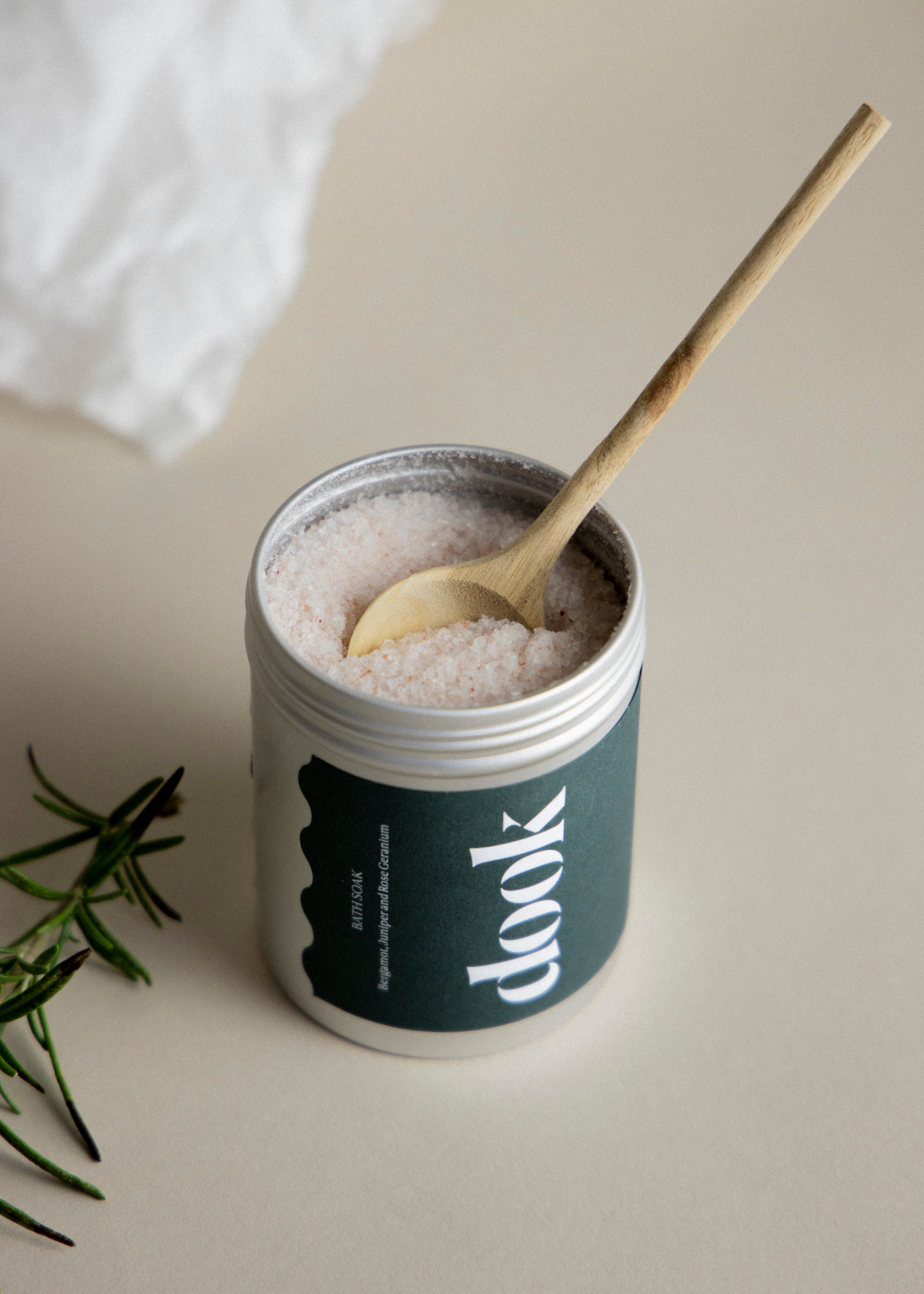 Dook Bergamot Bath Salt Tin