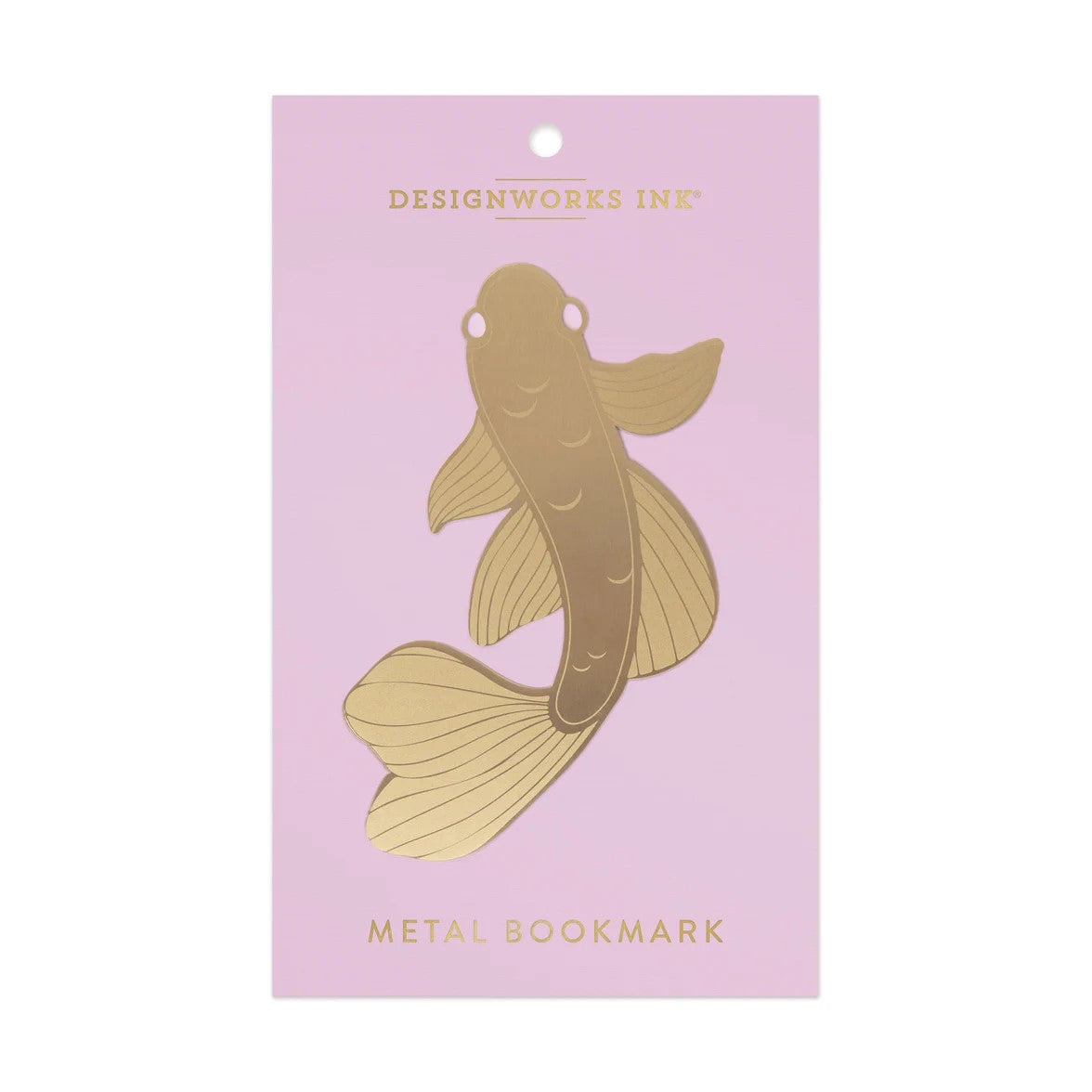 DesignWorks Metal Bookmark - Koi Fish