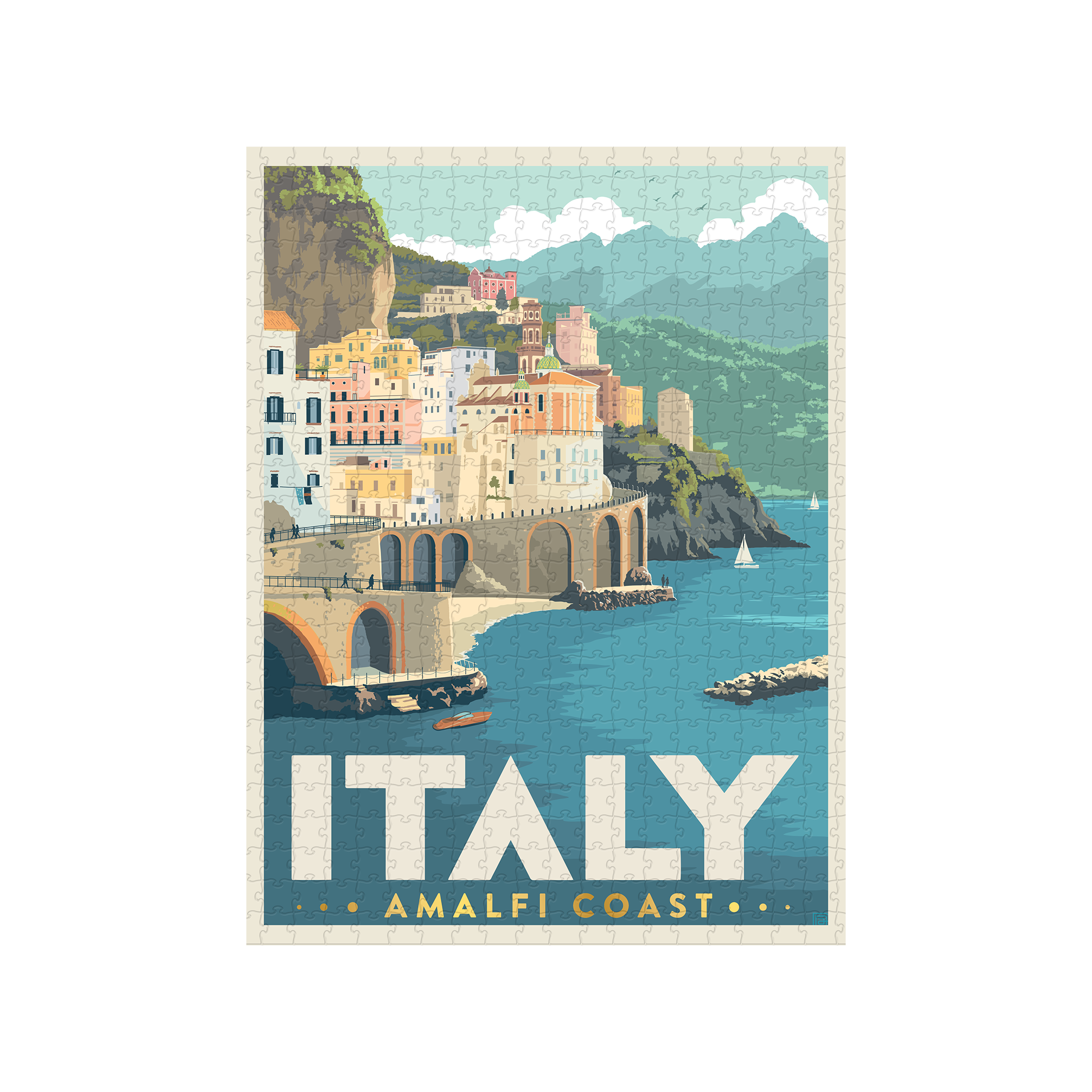 Designworks Italy Amalfi Coast Puzzle