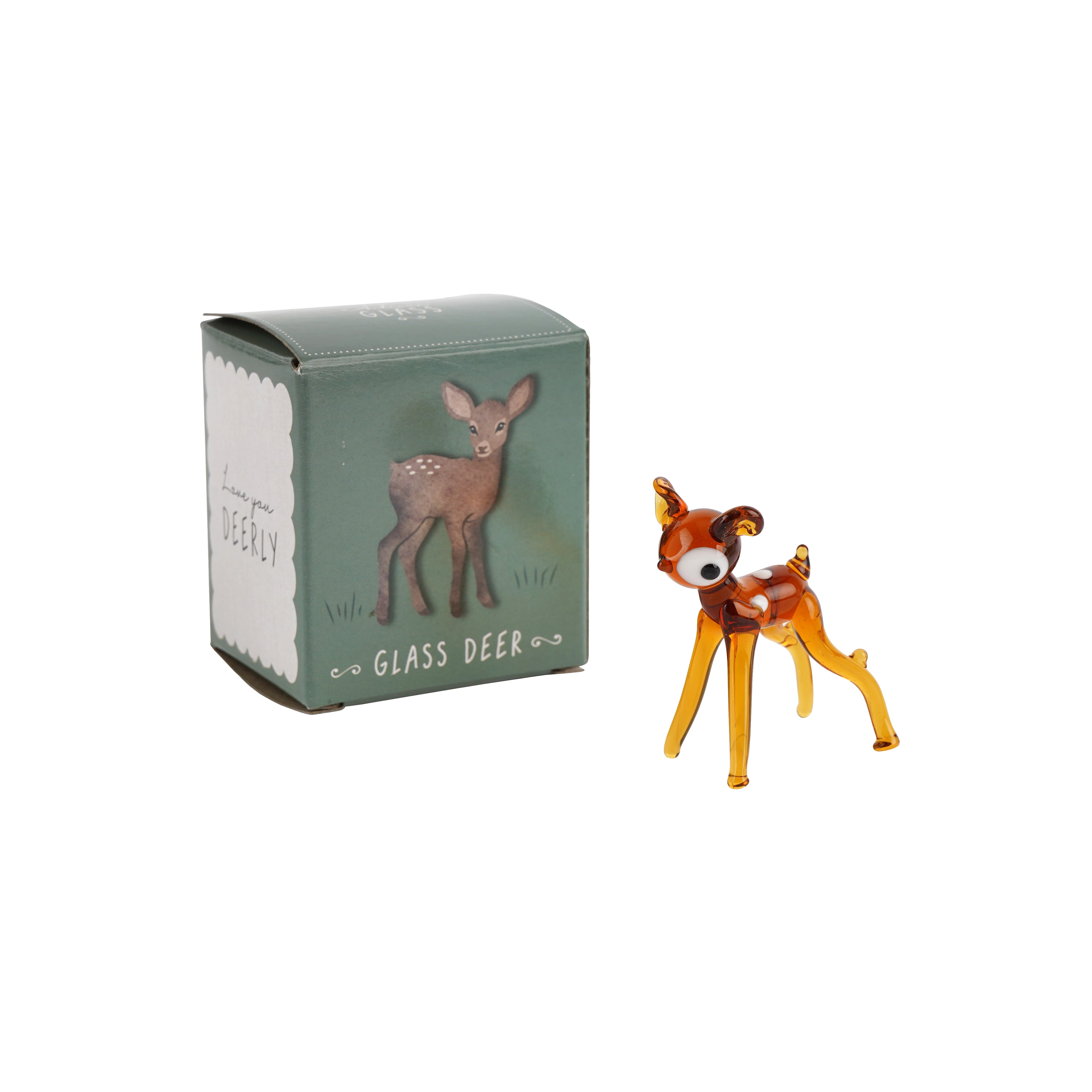 CGB Giftware Artisan Glass Deer