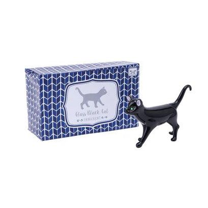 CGB Giftware Glass Black Cat