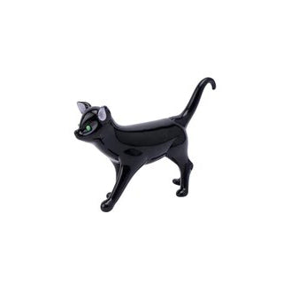 CGB Giftware Glass Black Cat