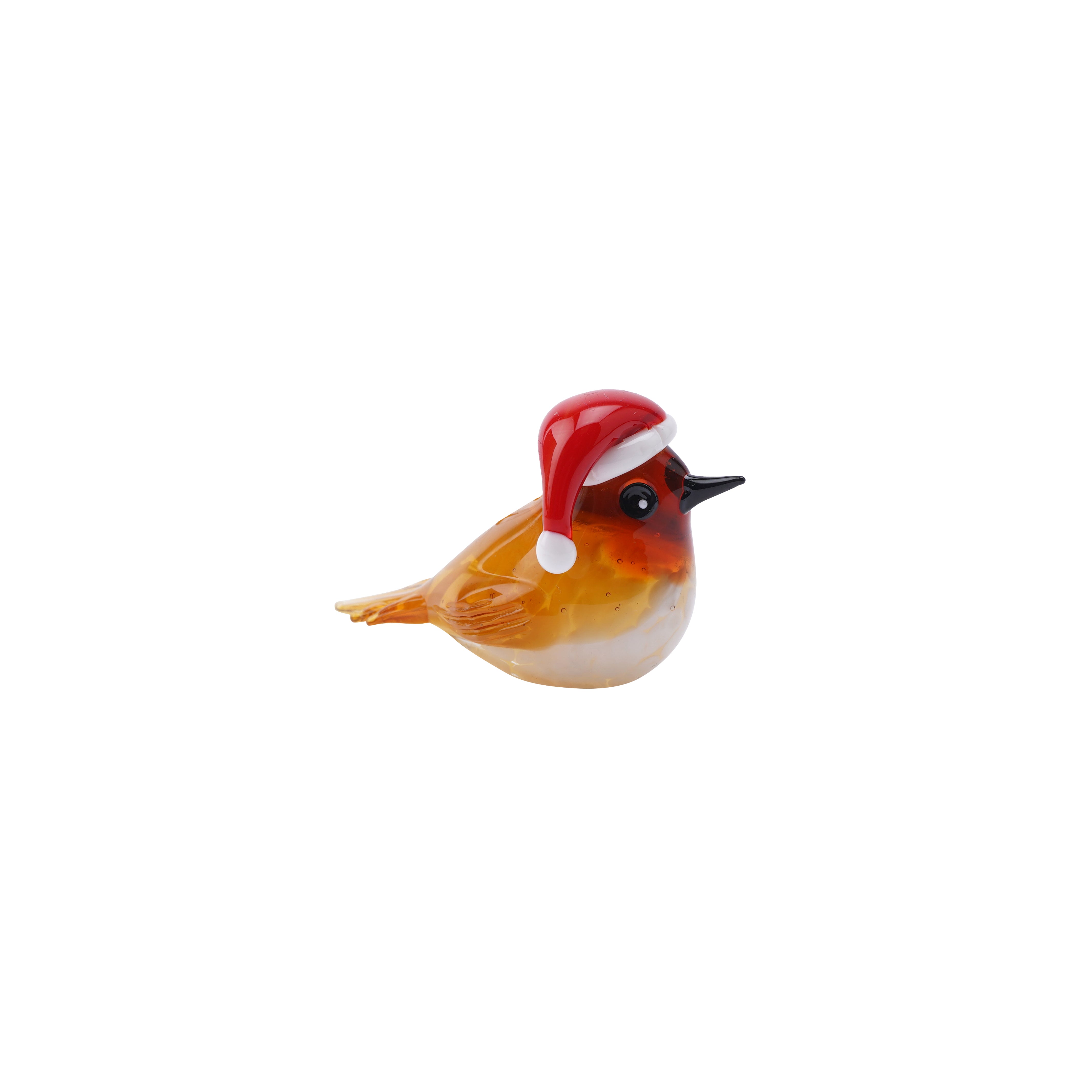 CGB Giftware Artisan Glass Festive Robin