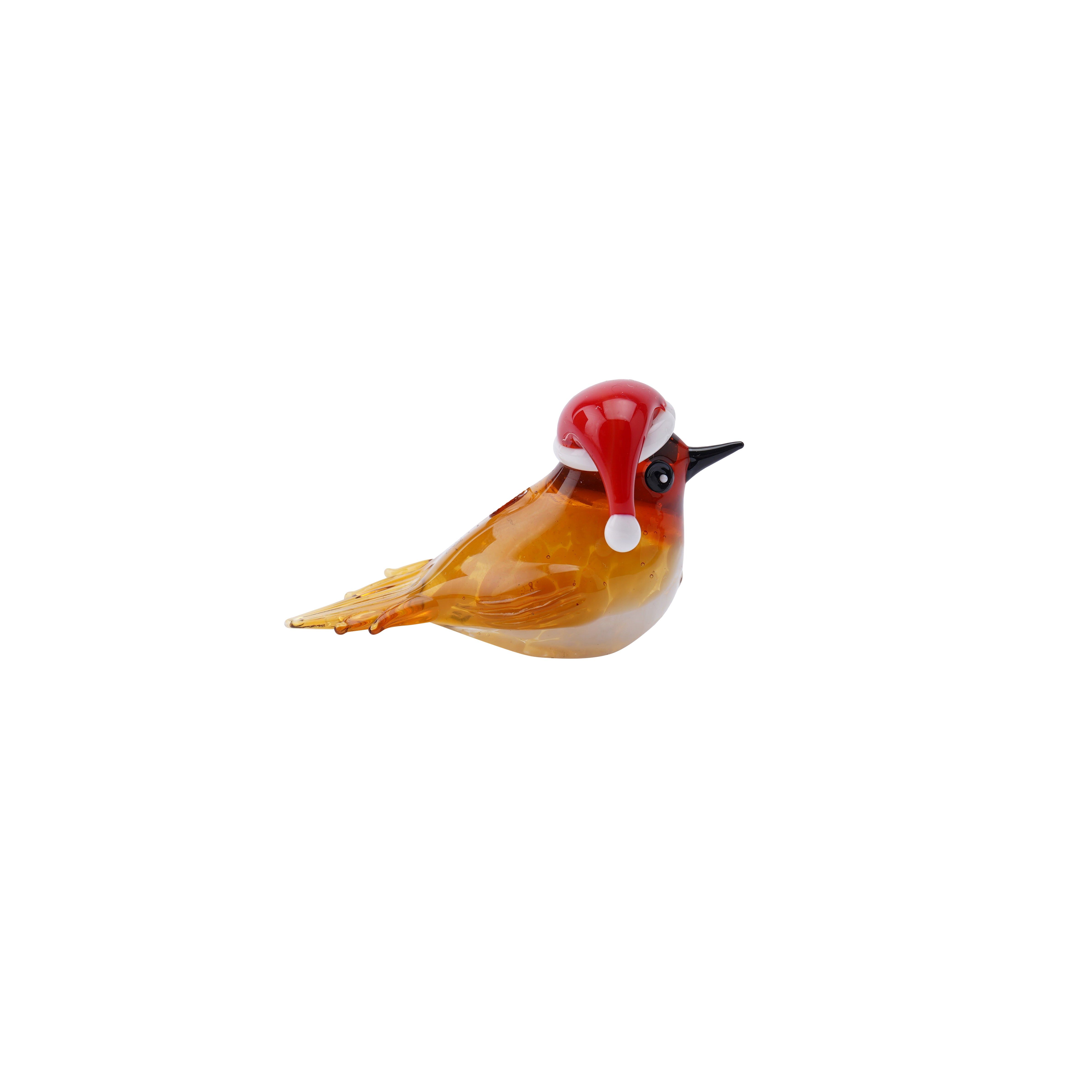 CGB Giftware Artisan Glass Festive Robin