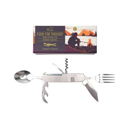 CGB Giftware Wild And Free Camping Cutlery Tool