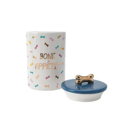 CGB Giftware Top Dog 'Bone Appetit' Ceramic Treat Jar