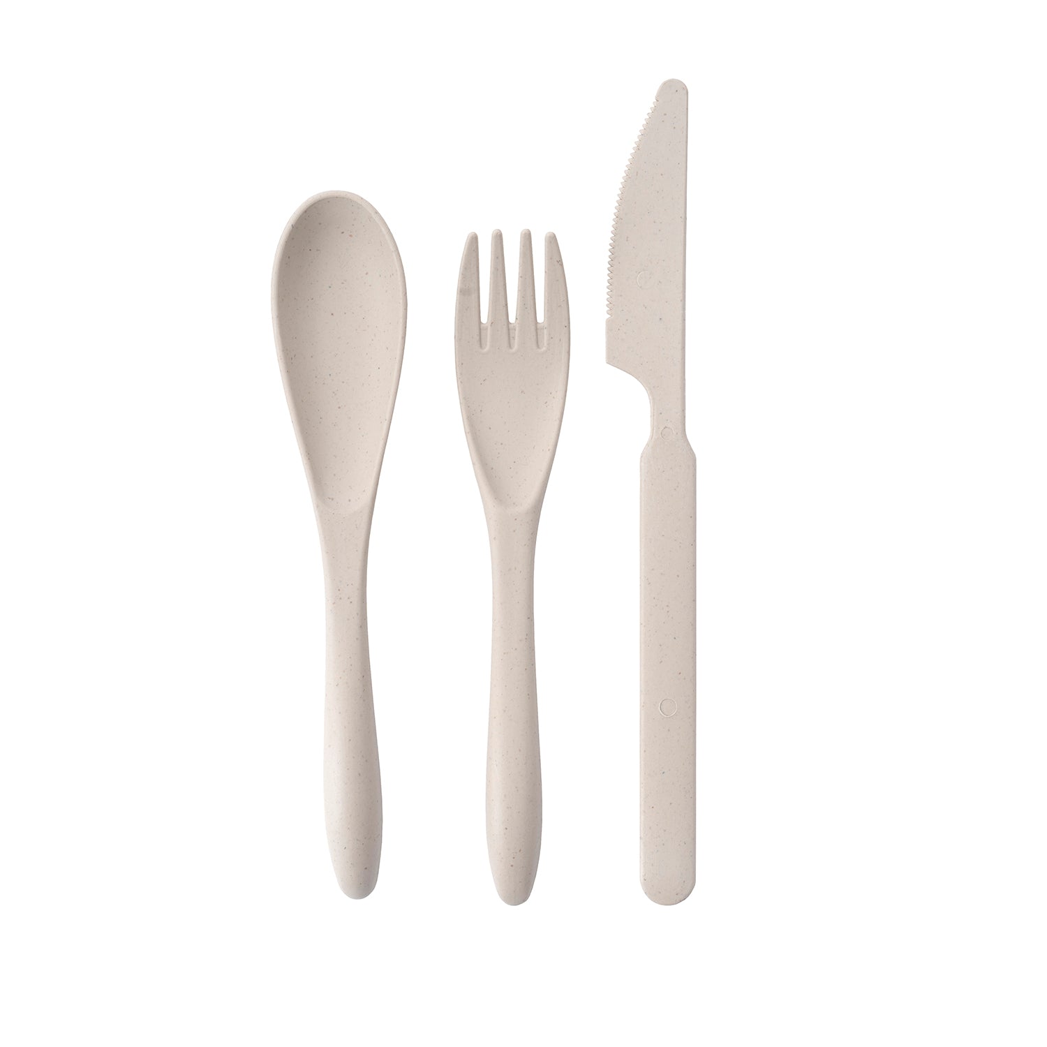 CGB Giftware Loft Cream Wheat Travel Cutlery Set