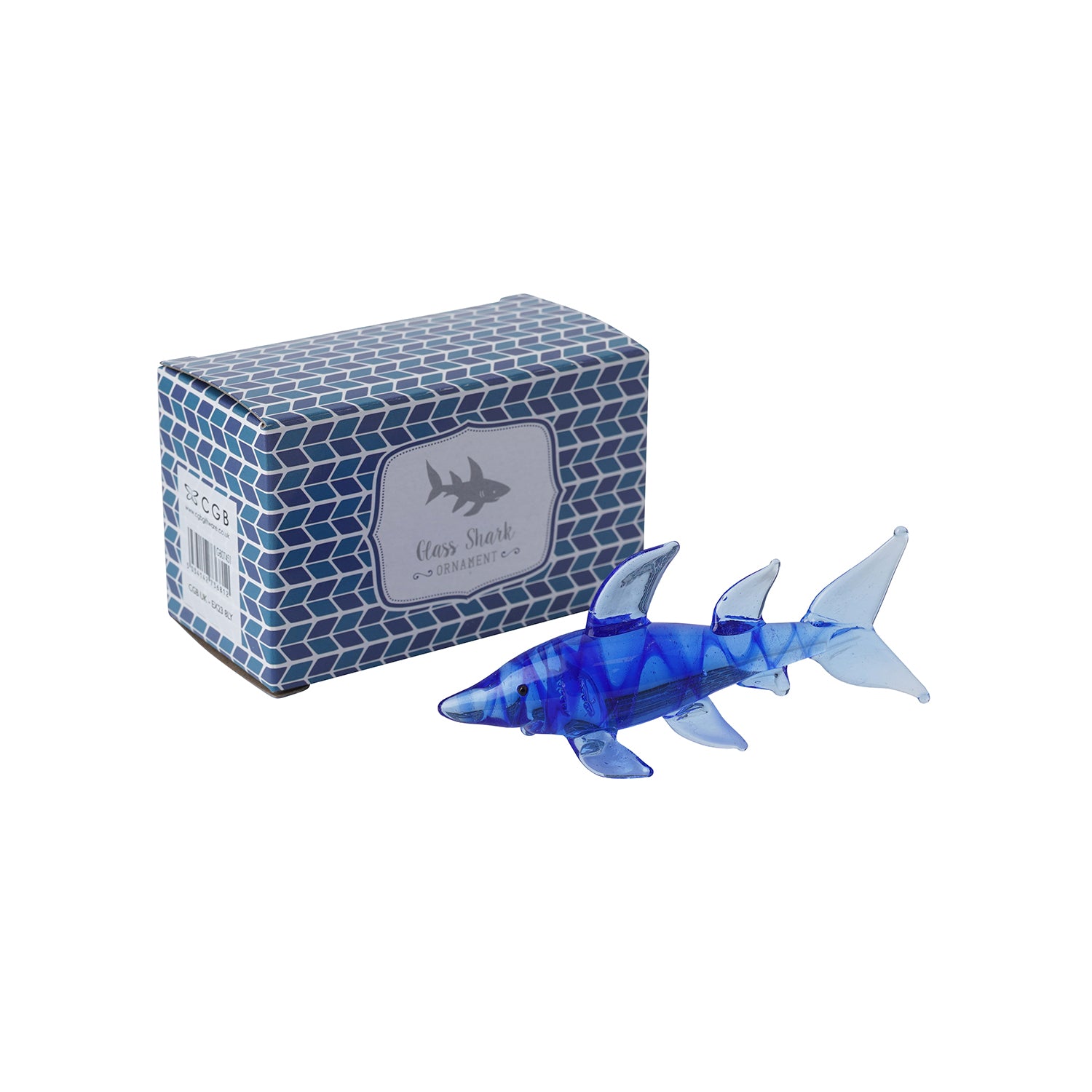CGB Giftware Artisan Glass Shark