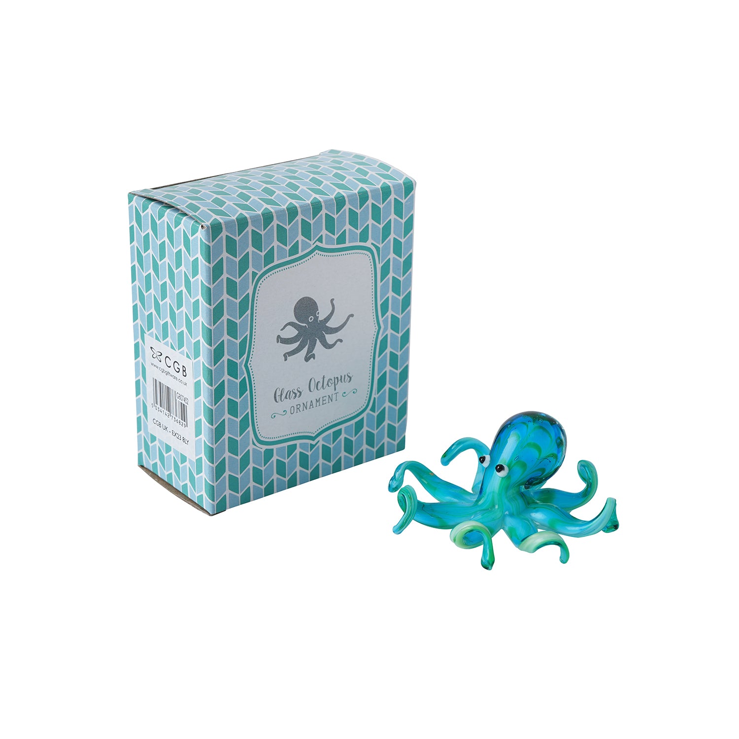 CGB Giftware Glass Octopus