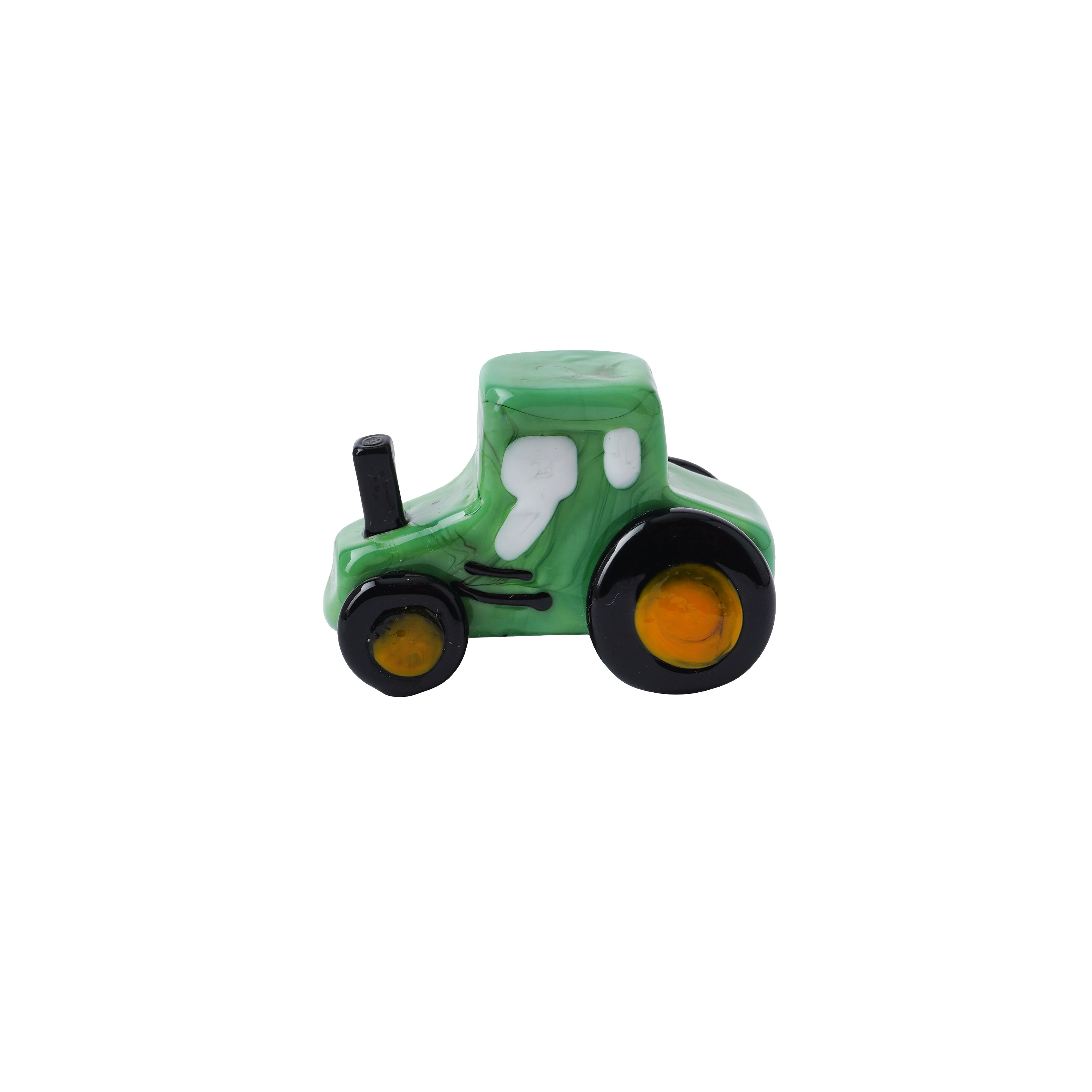 CGB Giftware Artisan Glass Tractor