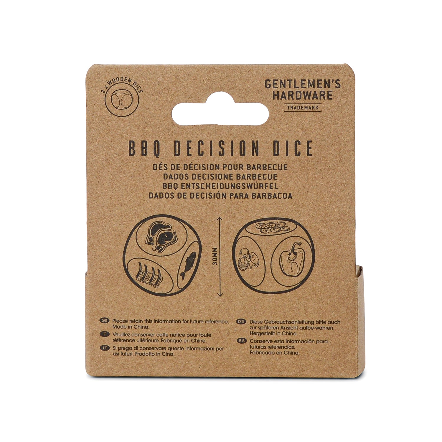 Designworks BBQ Decision Dice