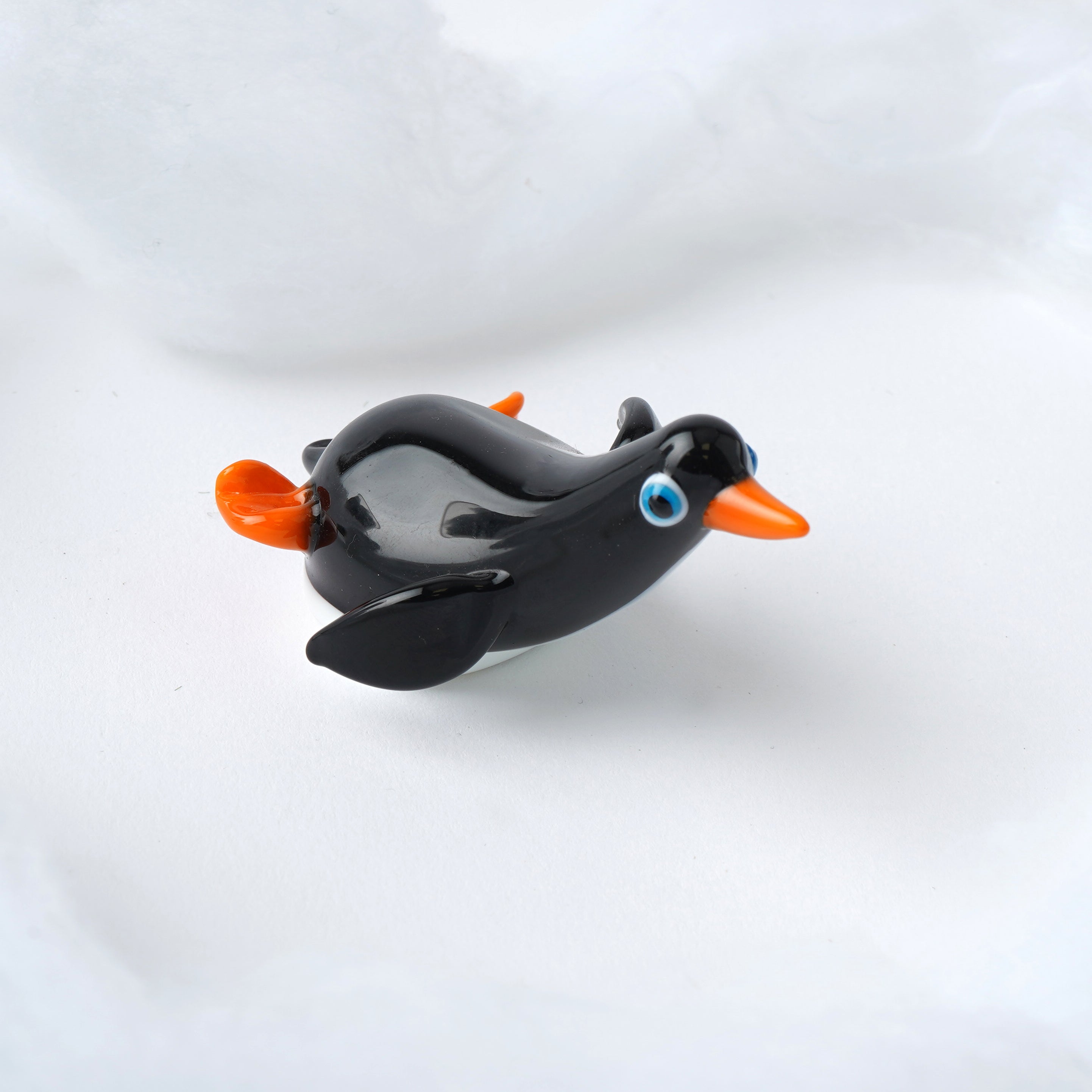 CGB Giftware Glass Sliding Penguin