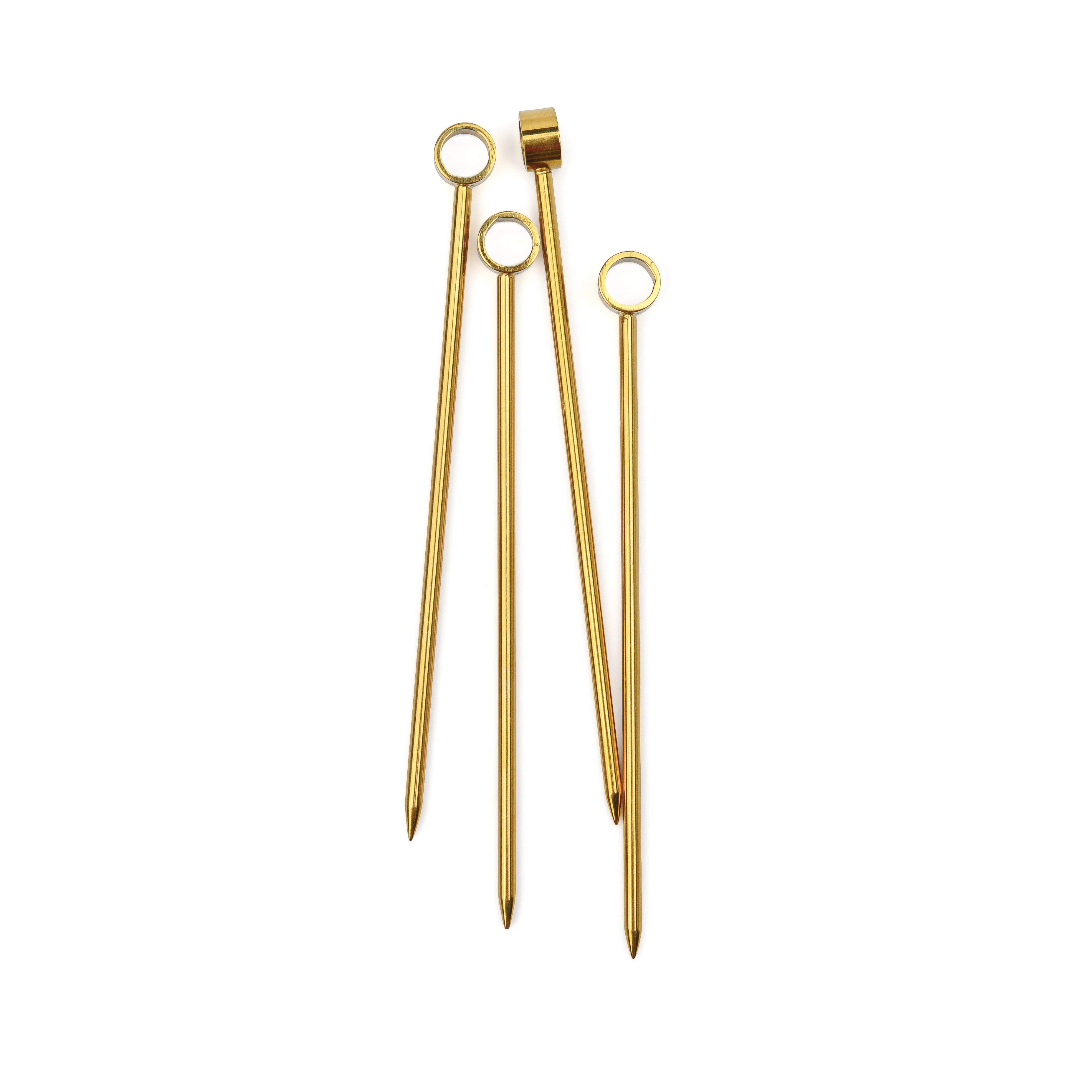 Designworks The Owen Gold Cocktail Picks
