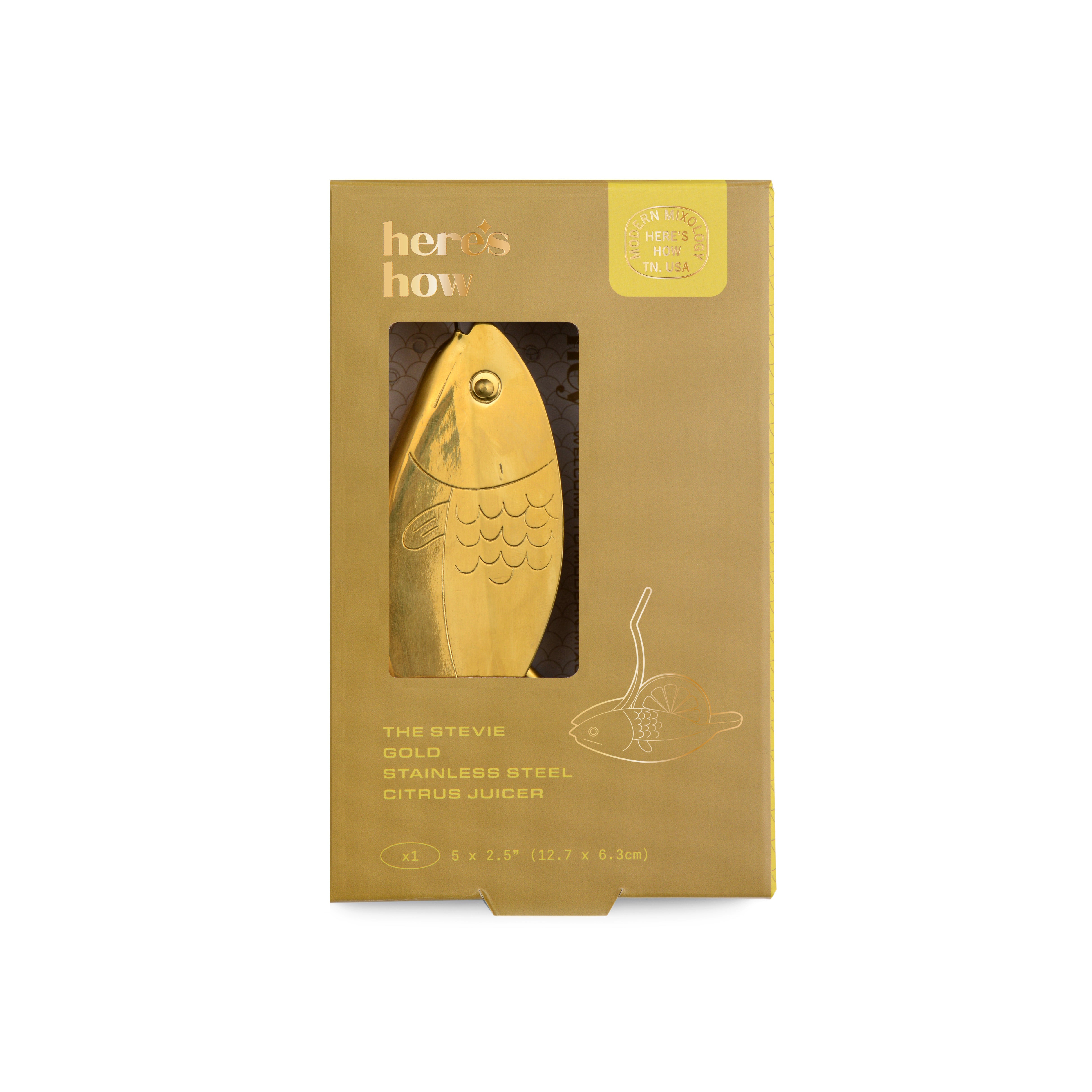 Designworks The Stevie Fish Citrus Juicer
