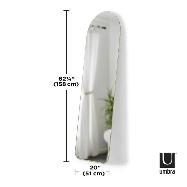 Umbra Hubba Arched Leaning and Wall Mirror