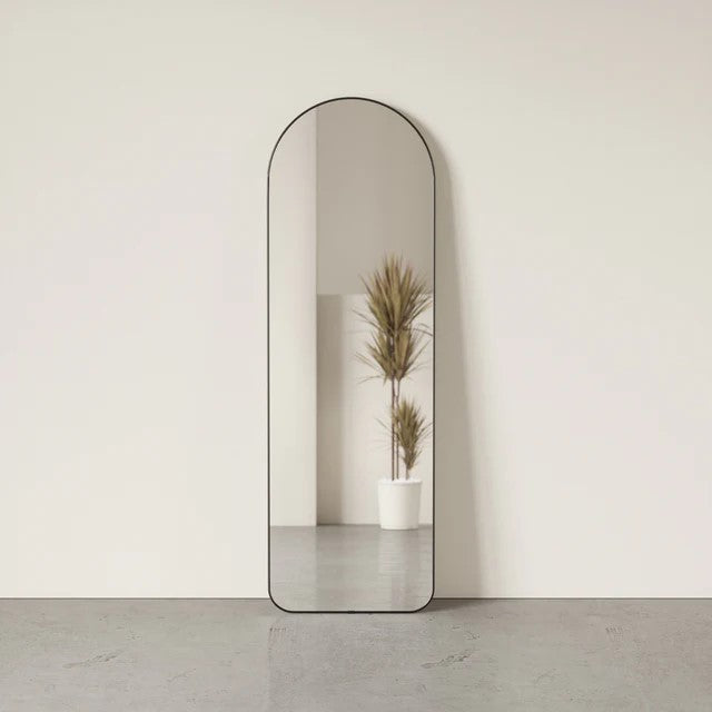 Umbra Hubba Arched Leaning and Wall Mirror