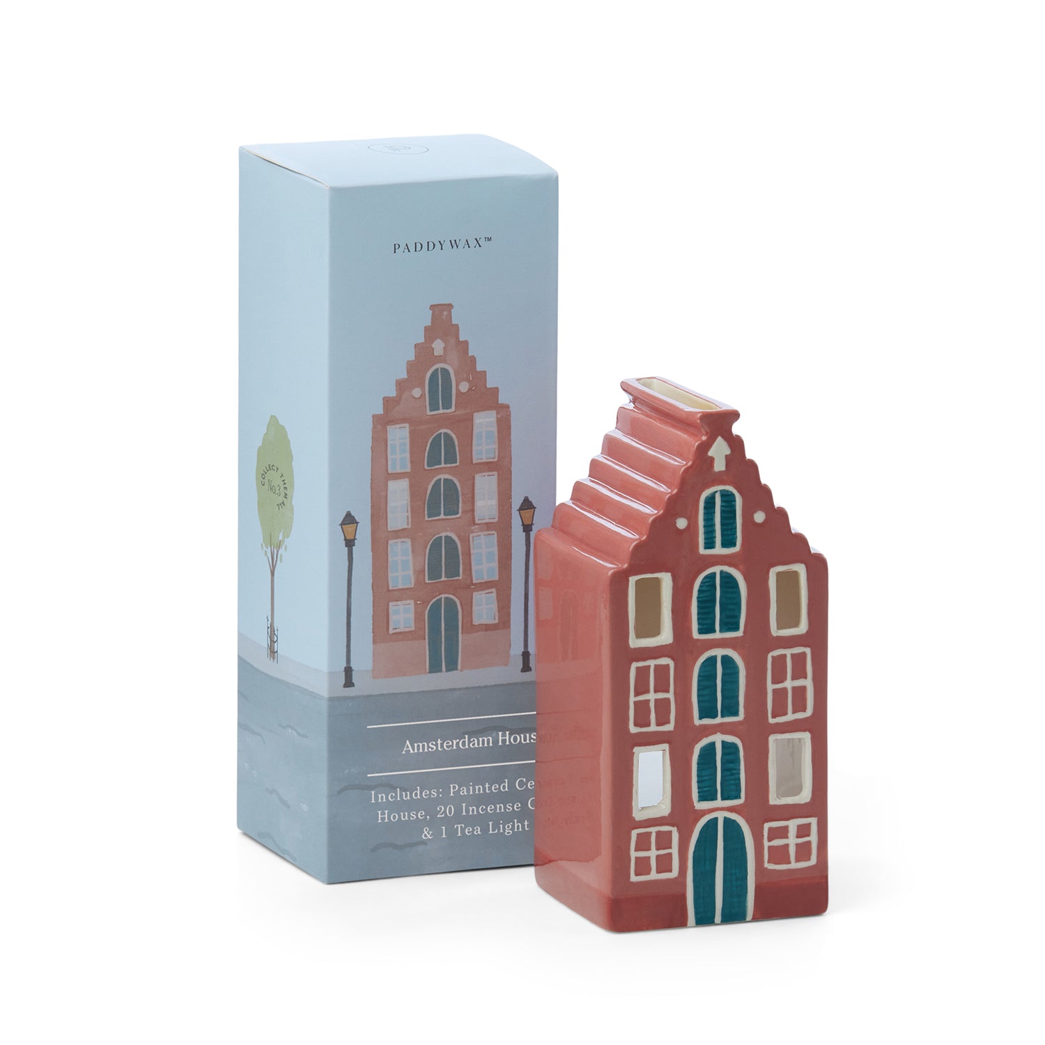 Amsterdam House Style Incense & Tea Light Holder