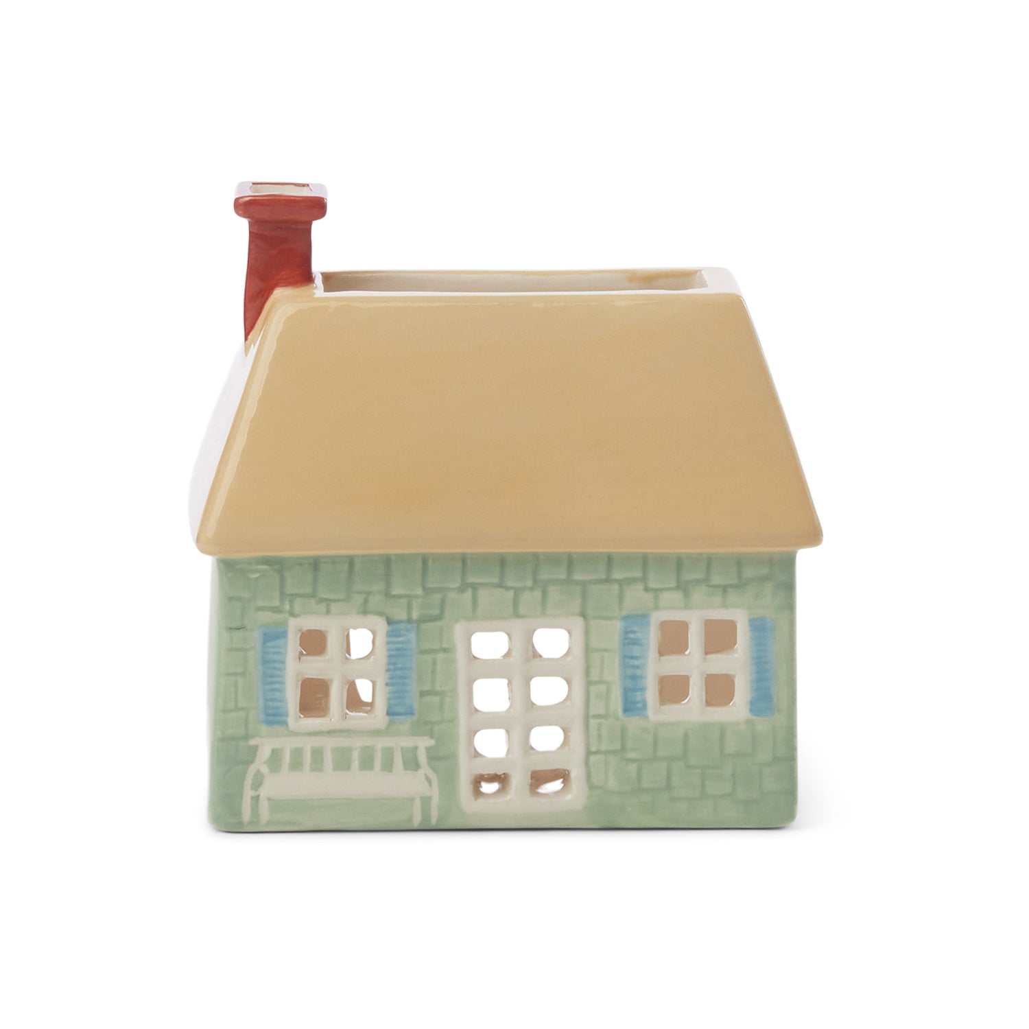 English Cottage Style Incense & Tea Light Holder