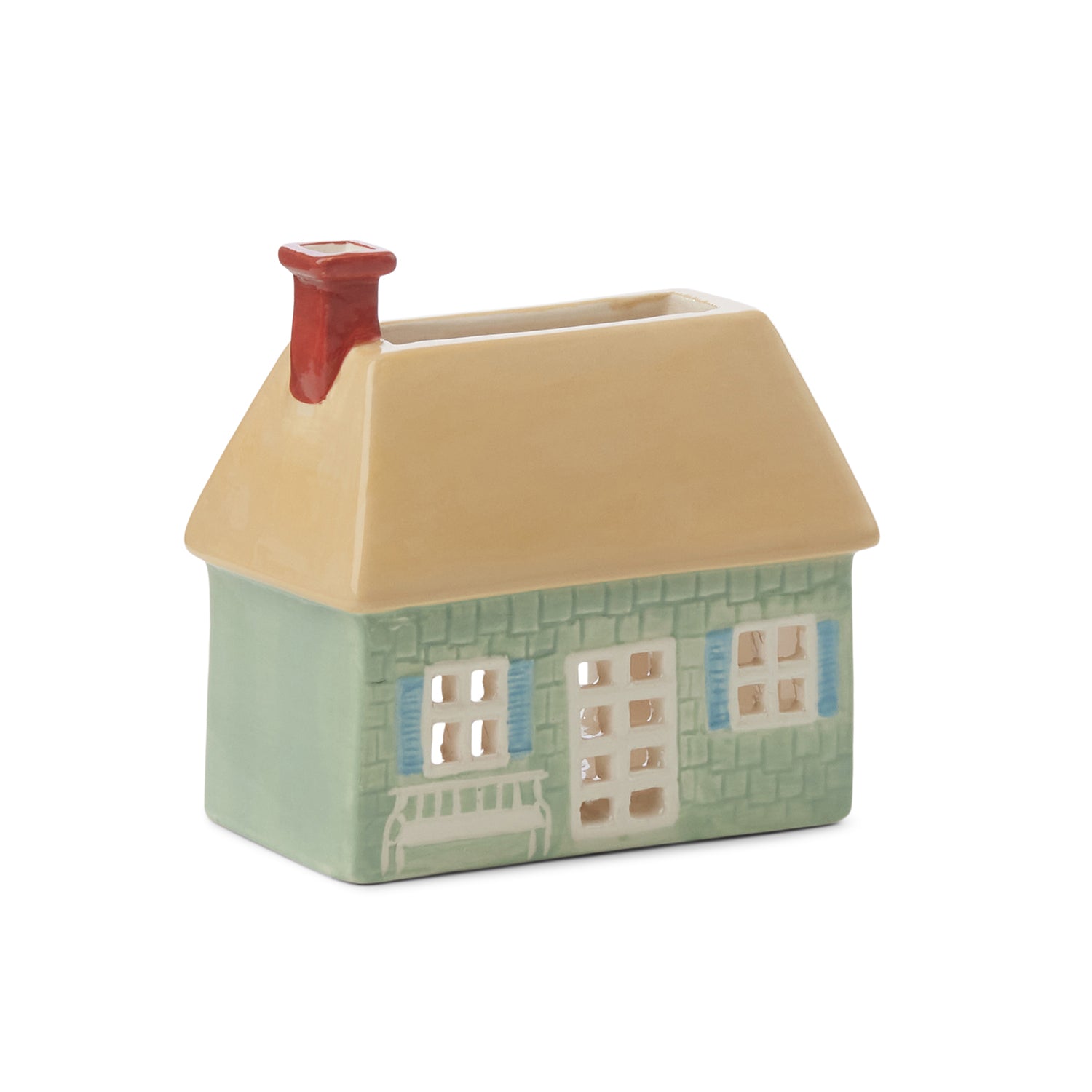 English Cottage Style Incense & Tea Light Holder