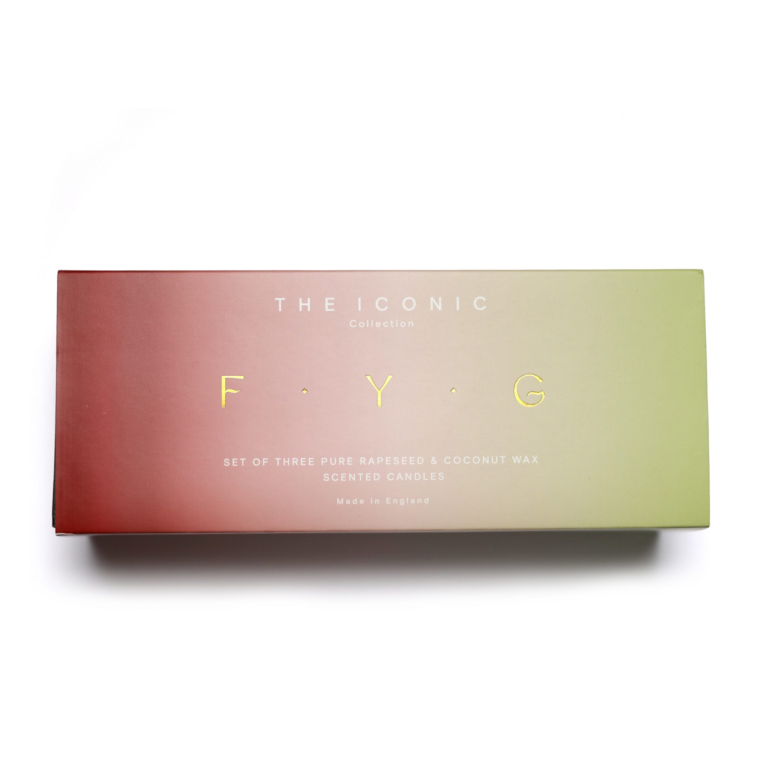 FYG The Iconic Collection Candle Gift Set of 3