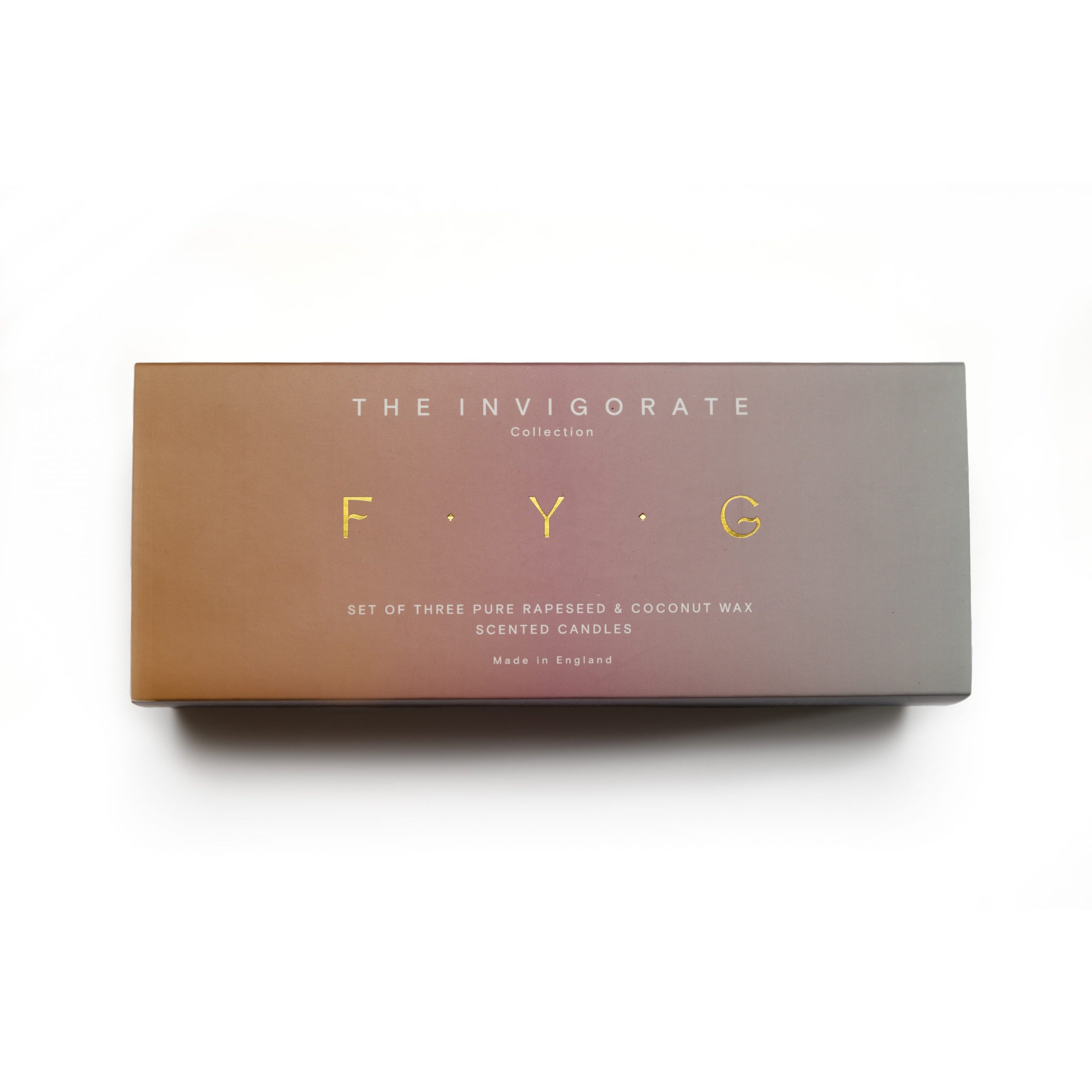 FYG The Invigorate Collection Candle Gift Set of 3