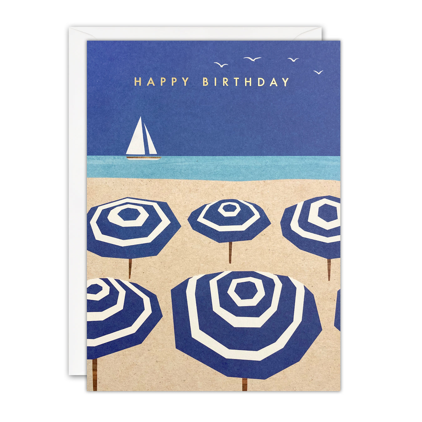 Parasols Birthday Offshore Card