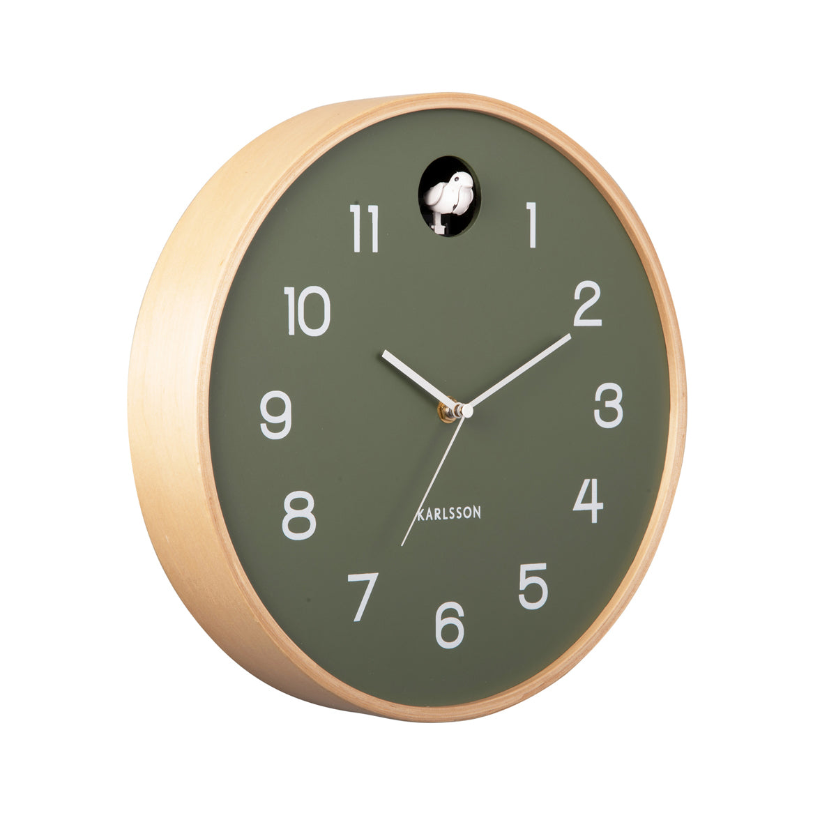 Karlsson Wall Clock Natural Cuckoo