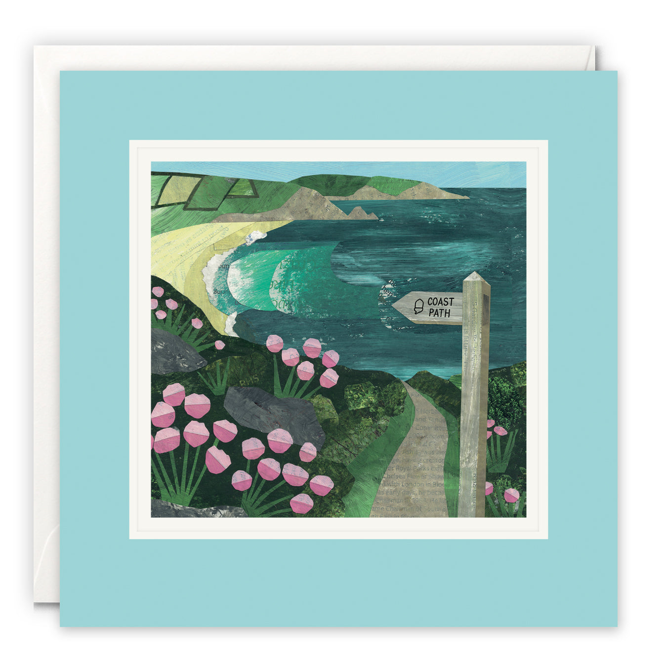 Coast Path Paintworks Card