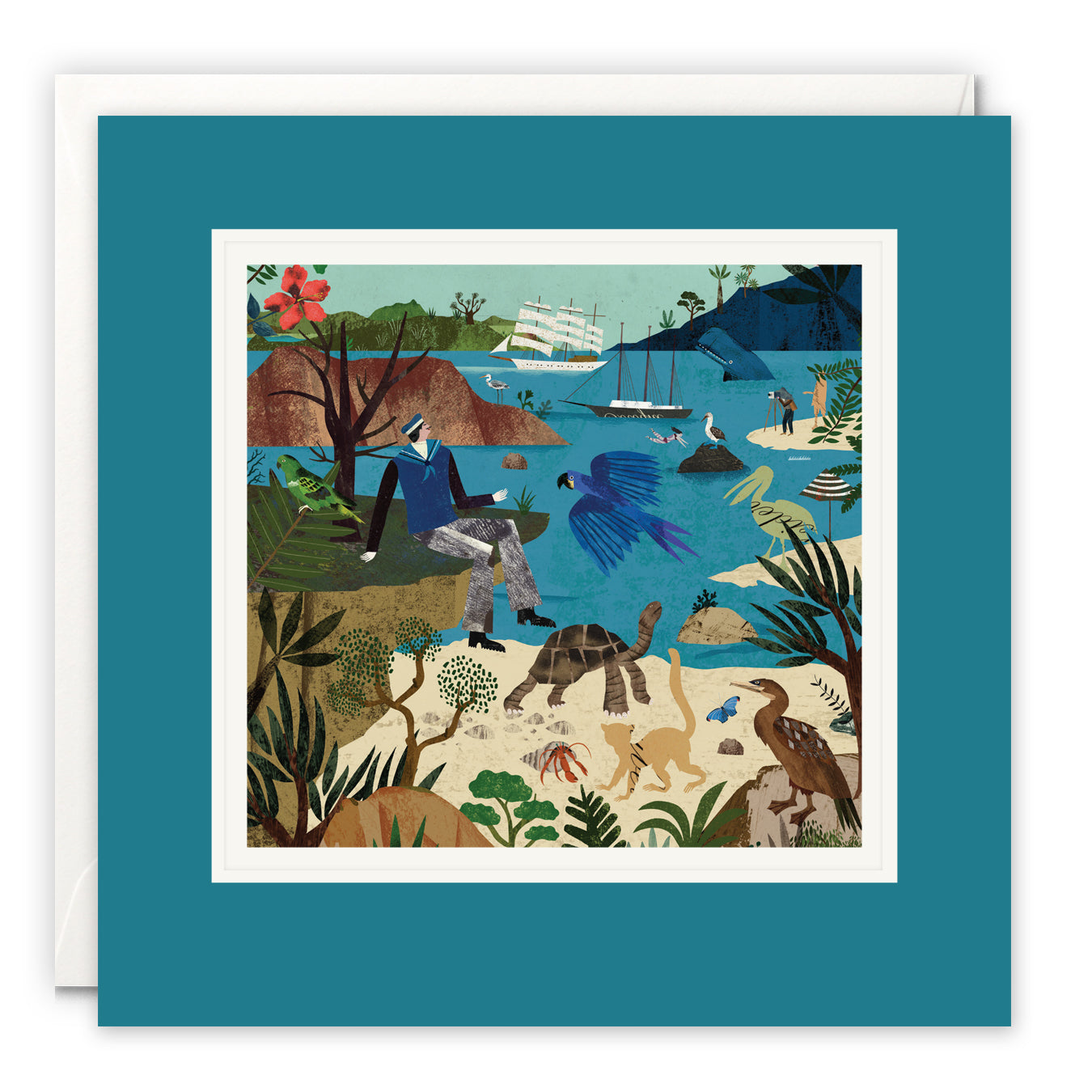 The Sailor Paintworks Card