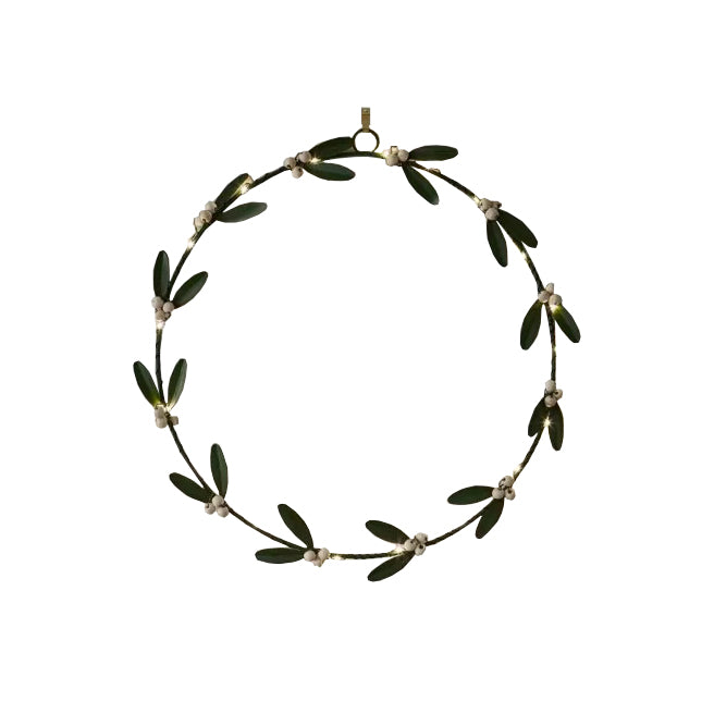 Lightstyle London Mistletoe Wreath