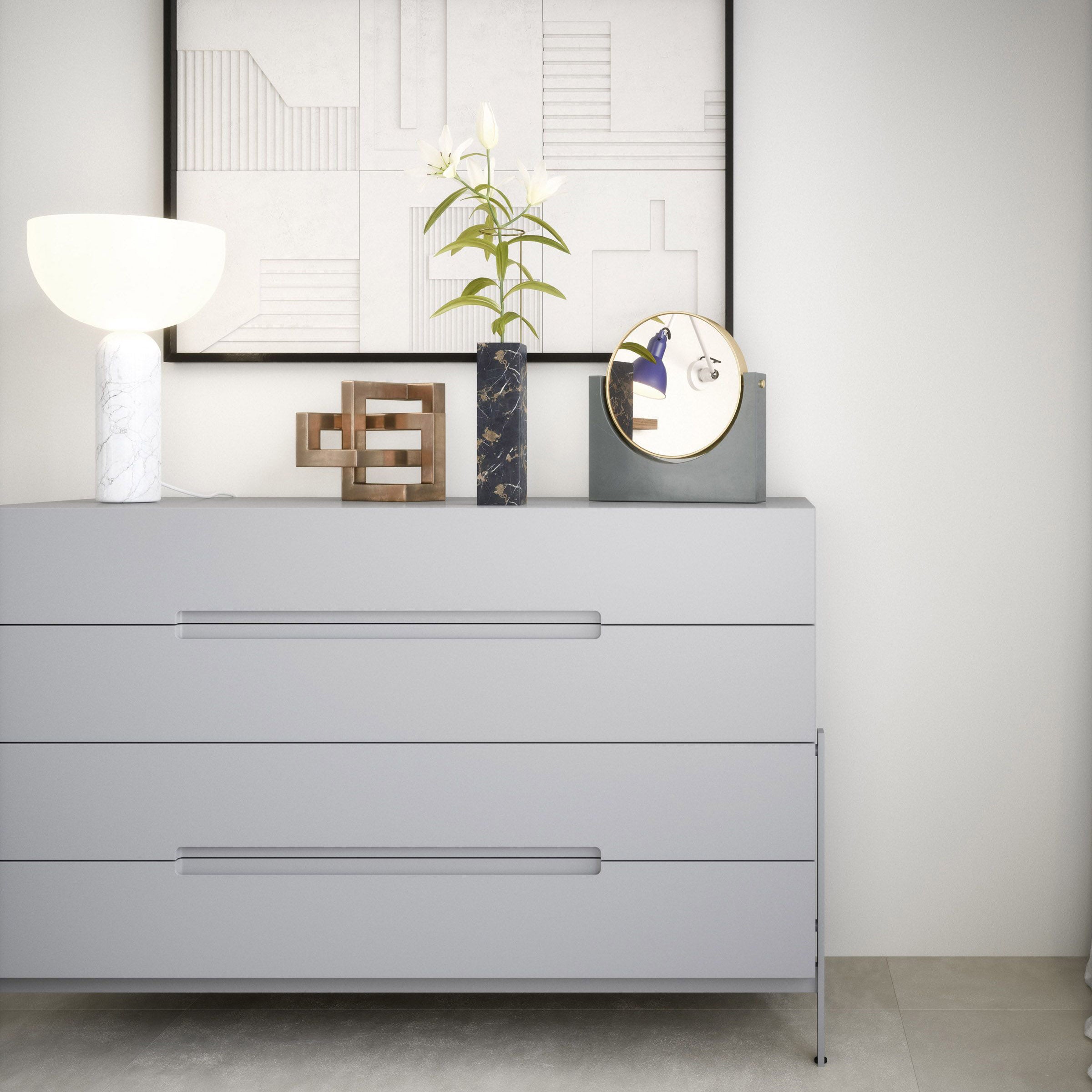 Novamobili Float 4-Drawer Chest