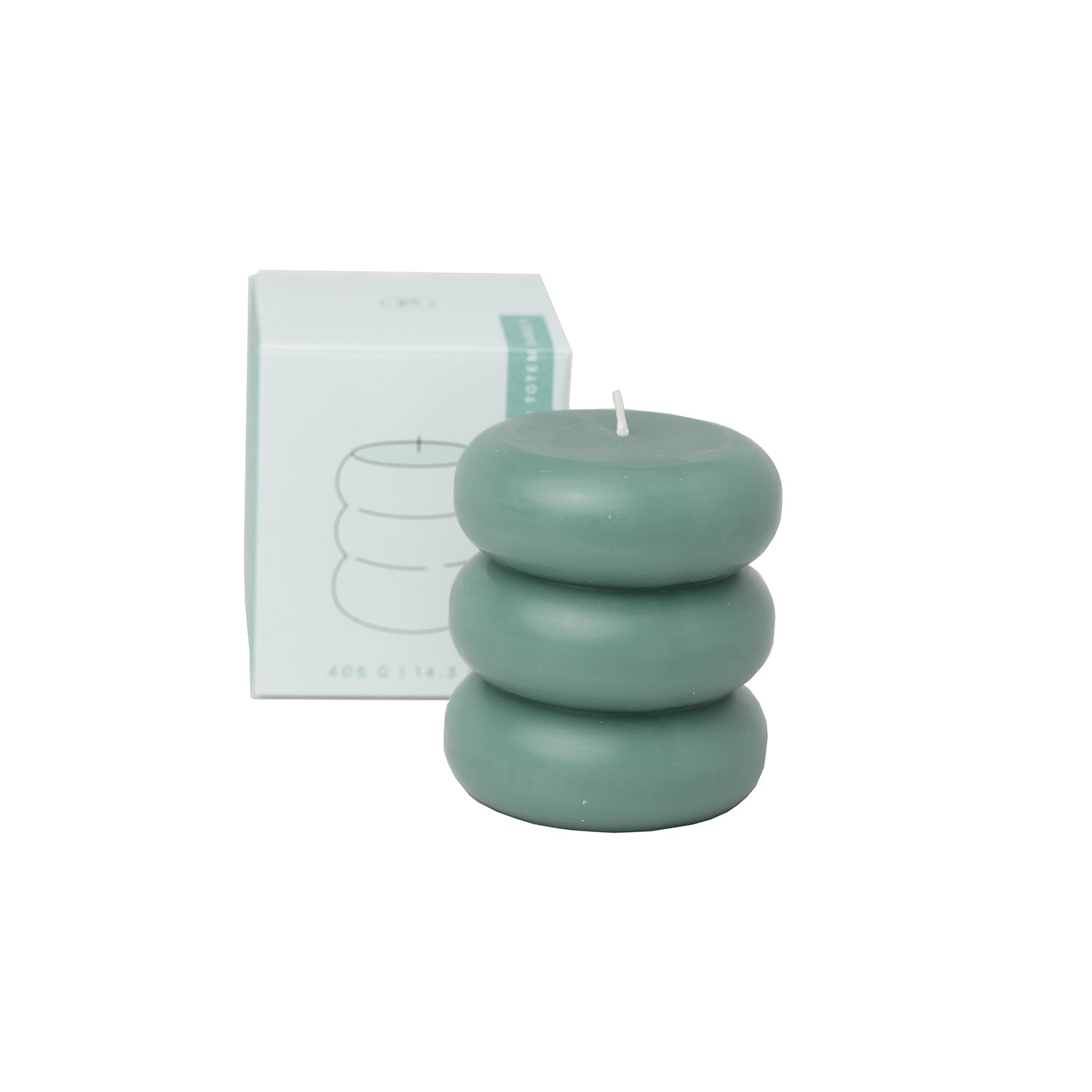 Designworks/Paddywax Totem Candle (405g) - Green - Bob