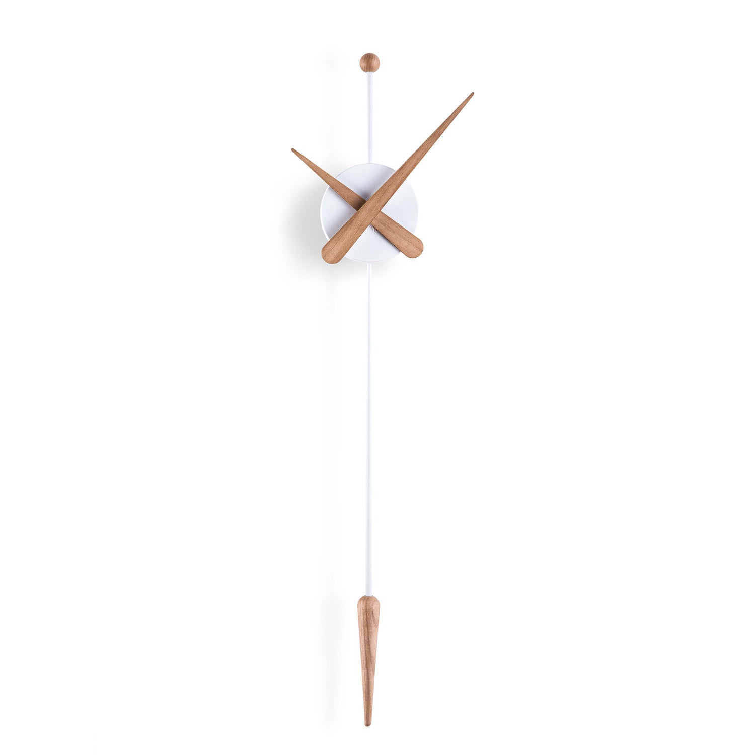 Nomon Punta White Oak 63cm Clock