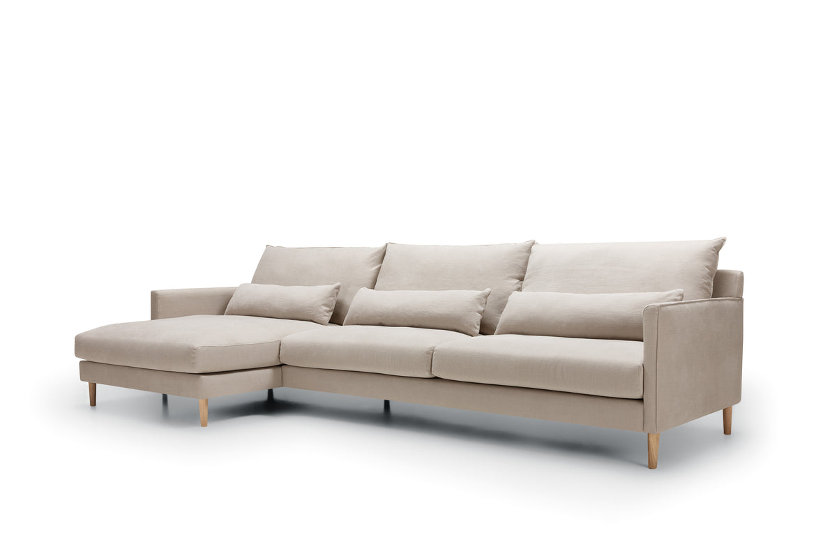 Mastrella Sia Set 7 with Chaise Left - Loose Cover