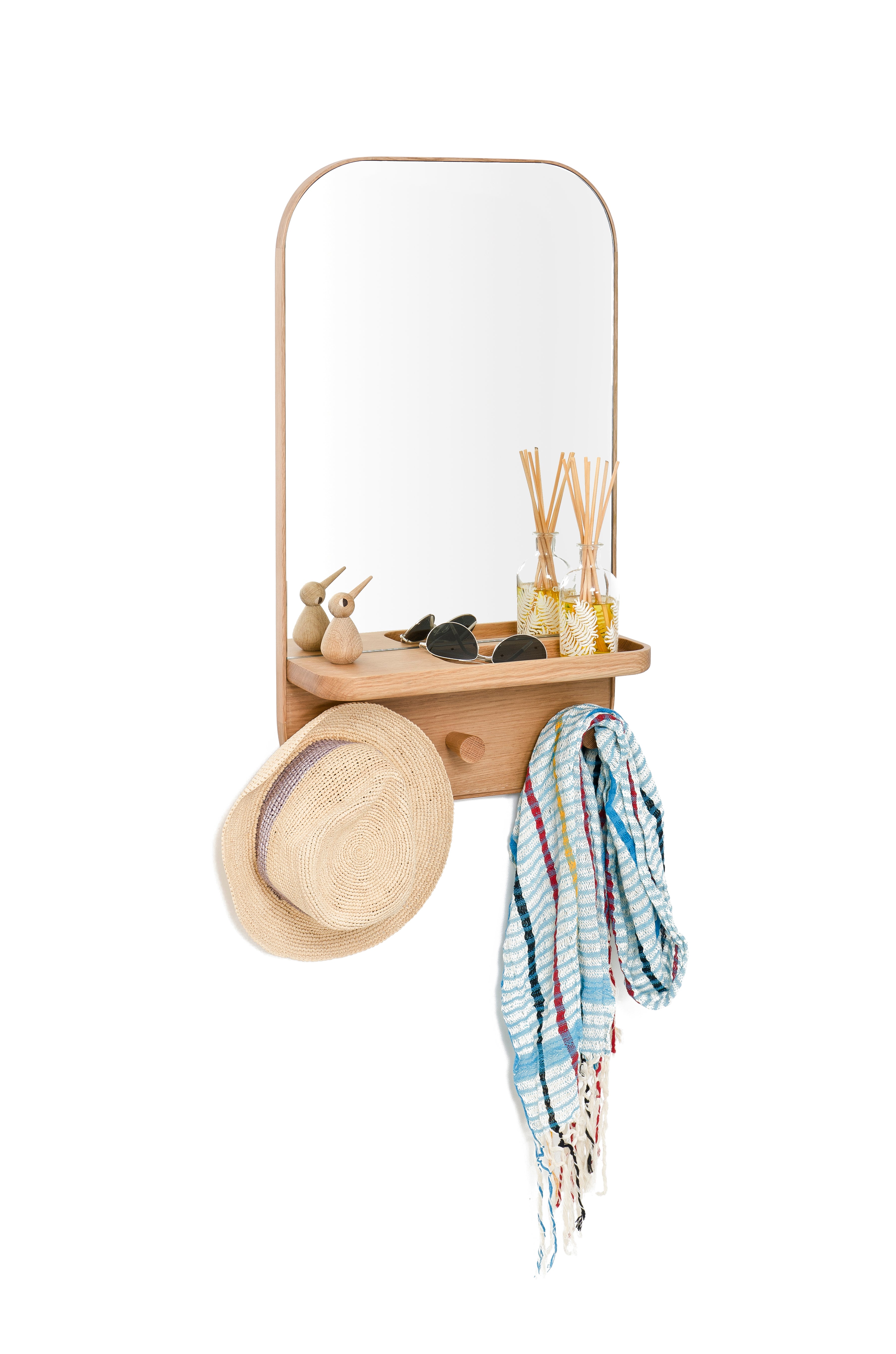 Wireworks Silent Butler Storage Mirror