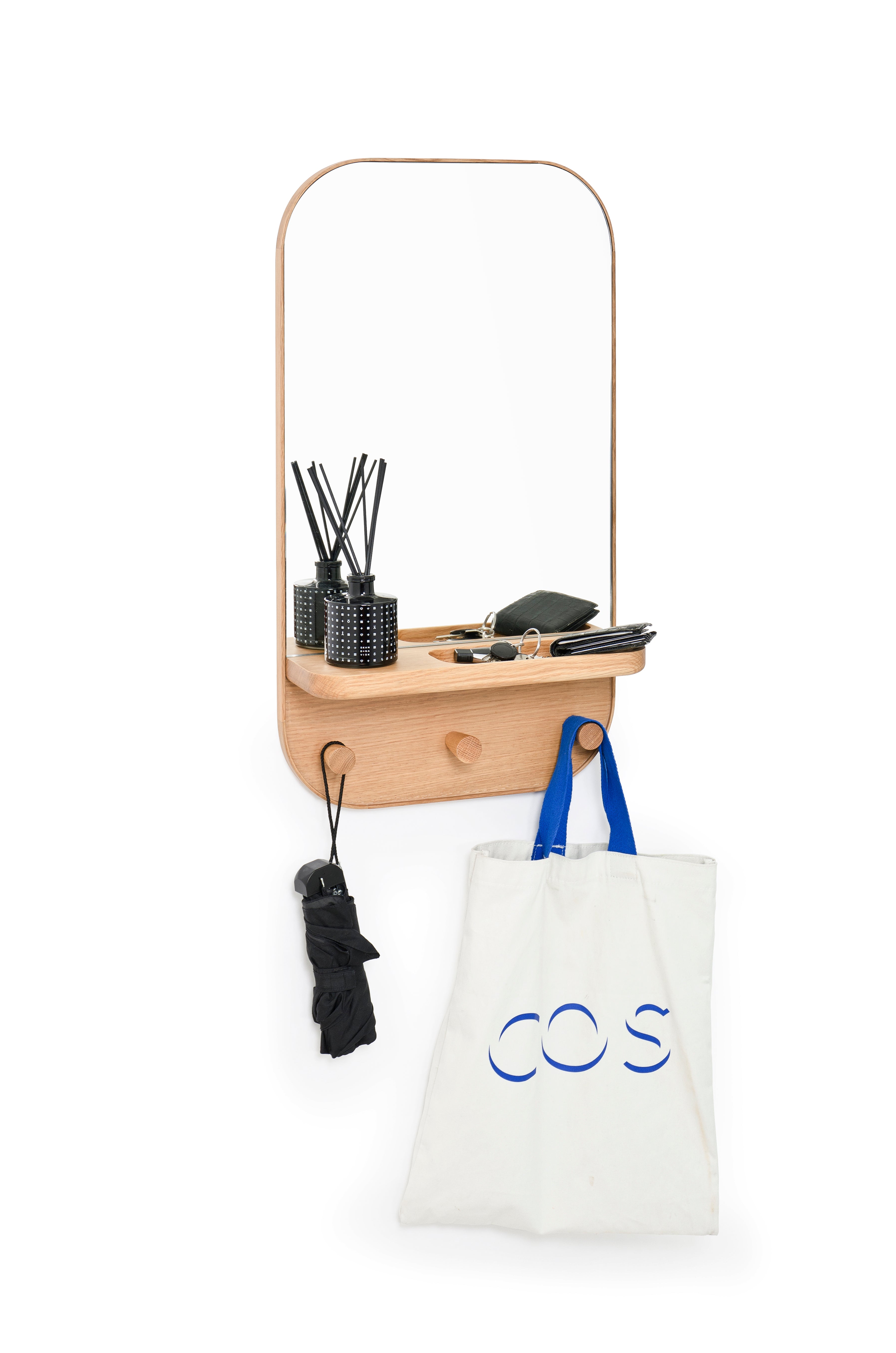 Wireworks Silent Butler Storage Mirror