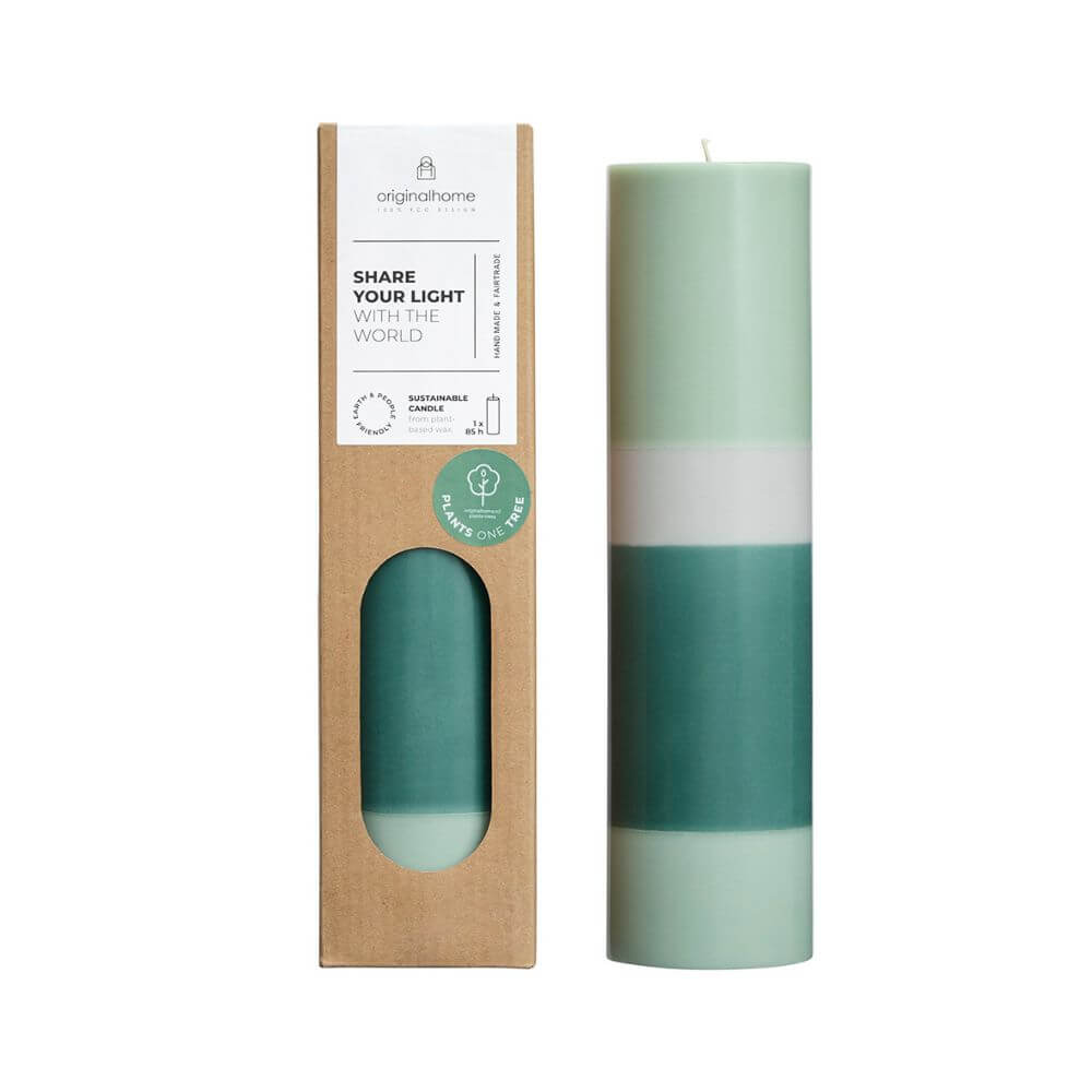 Original Home Pillar Layered Candle