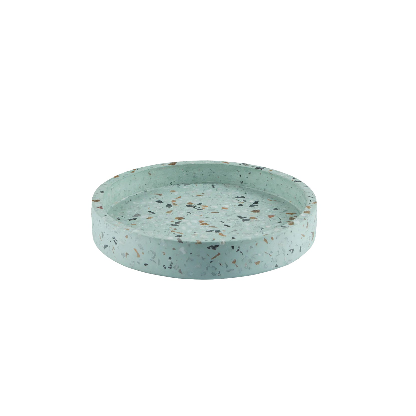 Bahne Terrazzo Round Dish Mint