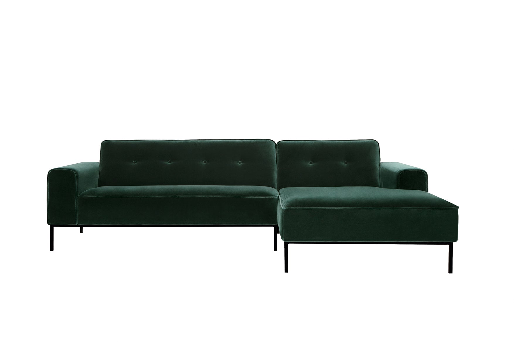 Mastrella Vezia Set 2 Corner Sofa with Buttons Right