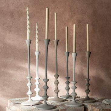 Wikholm Malia Candle Holder Matt Green 43cm