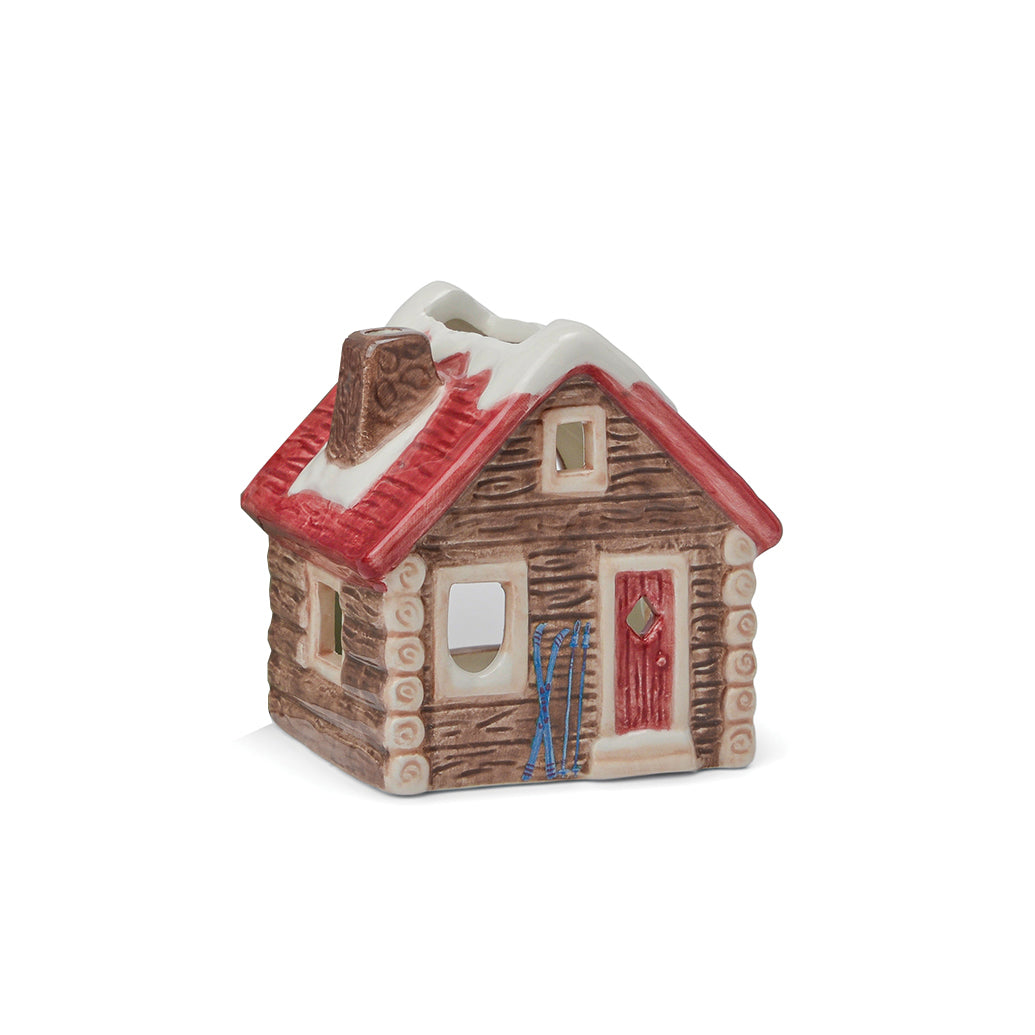 Alpine Chalet Style Incense & Tea Light Holder