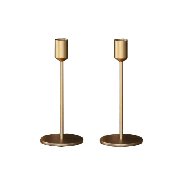 Lightstyle London Gold Matt Candle Stand