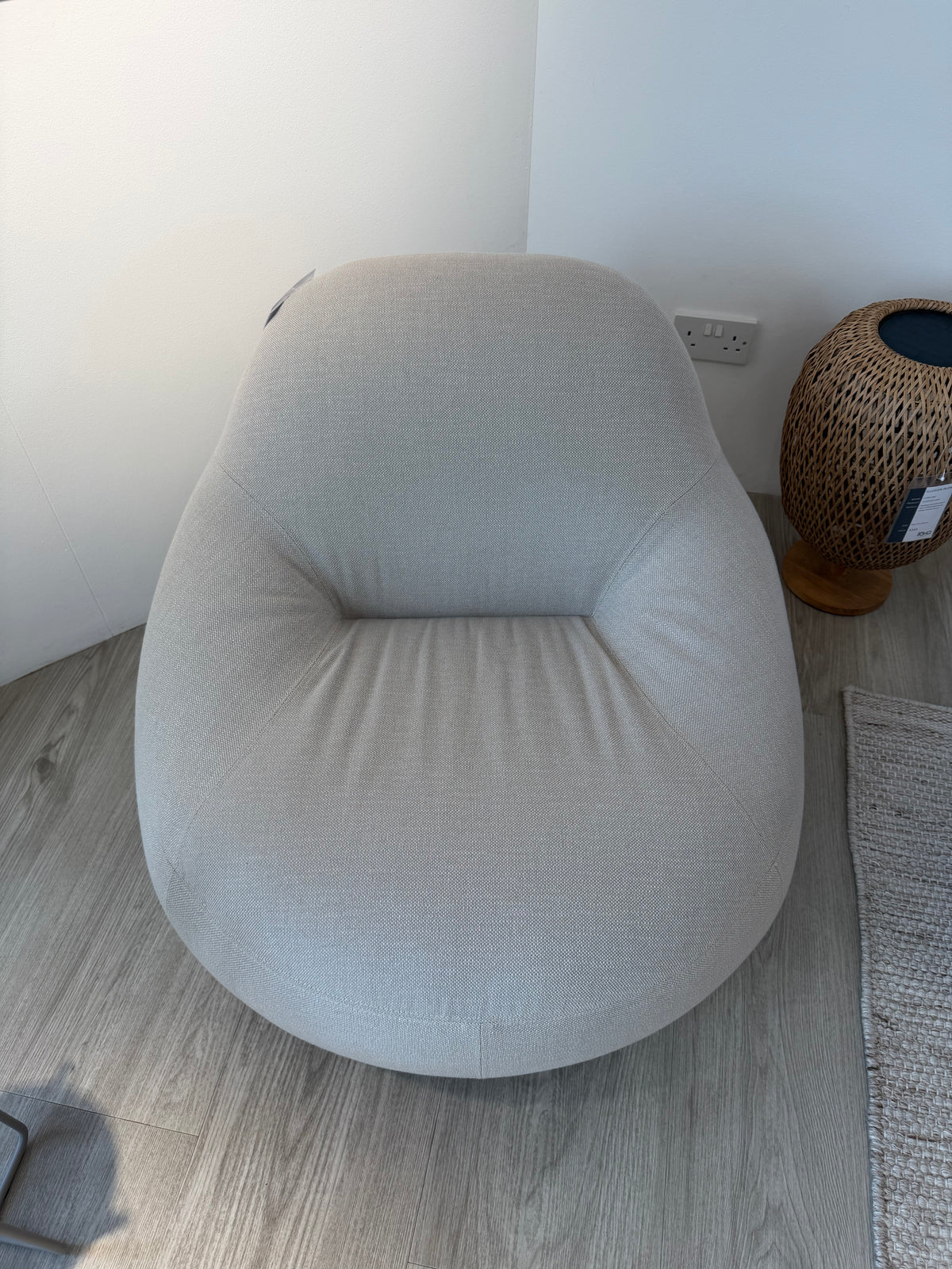 Ex Display Cane-line Gem Lounge Swivel Chair