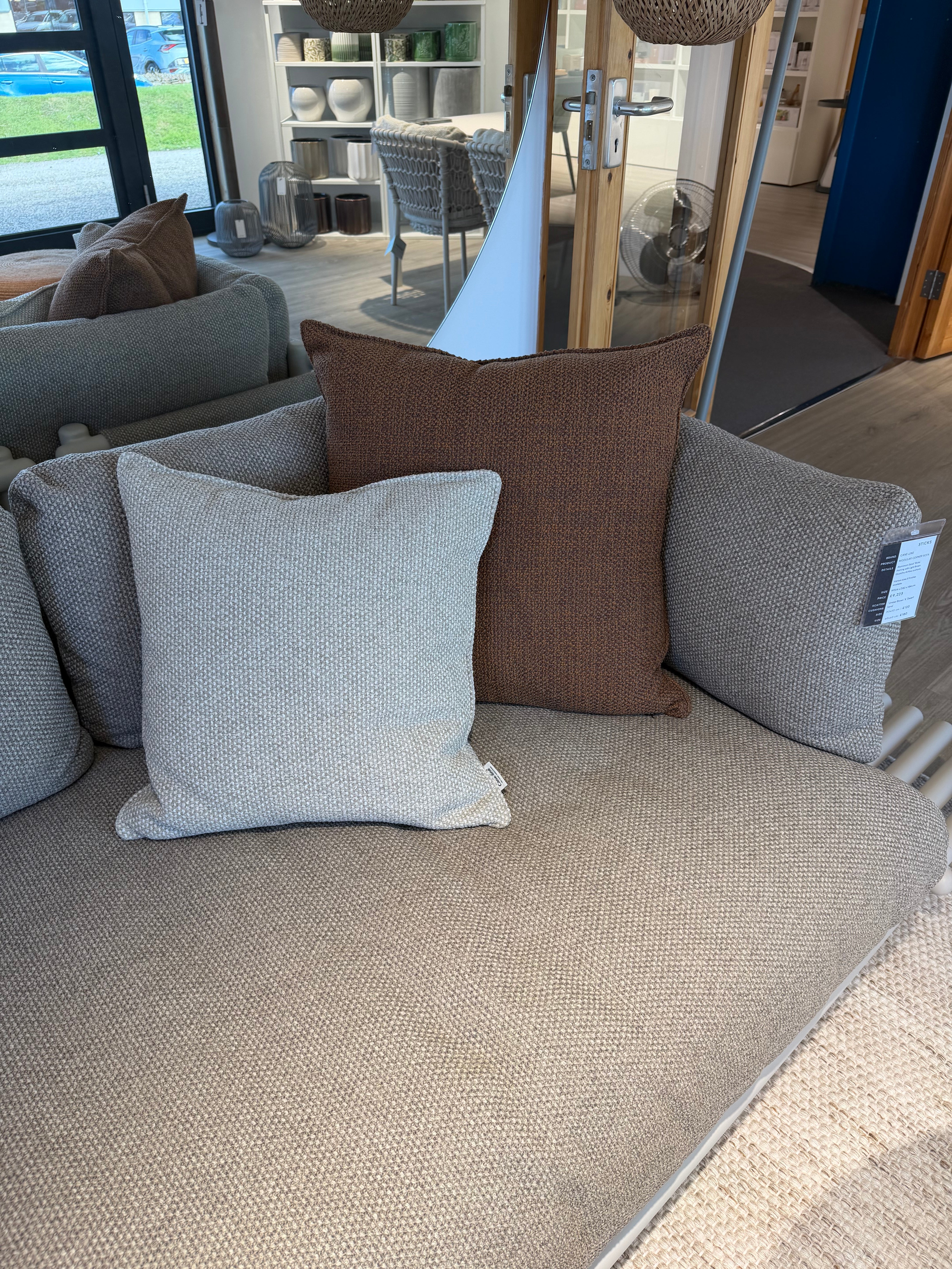 Ex Display Cane-line Sticks Outdoor Sofa